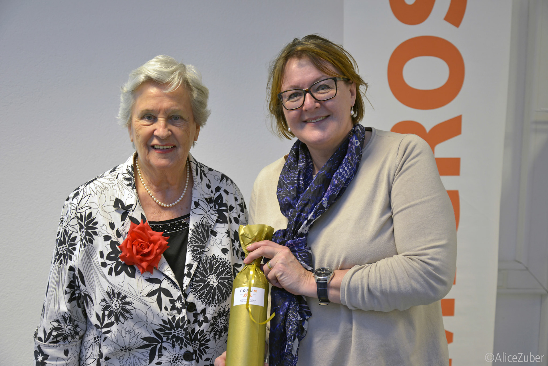 Betty Vergères et Beatrice Richard-Ruf