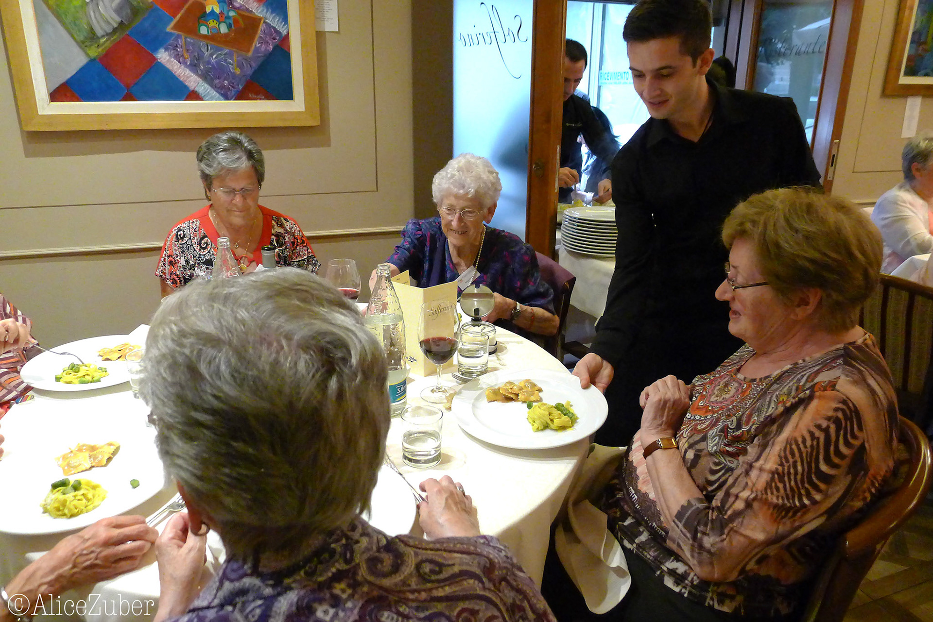Turin, restaurant Solferino