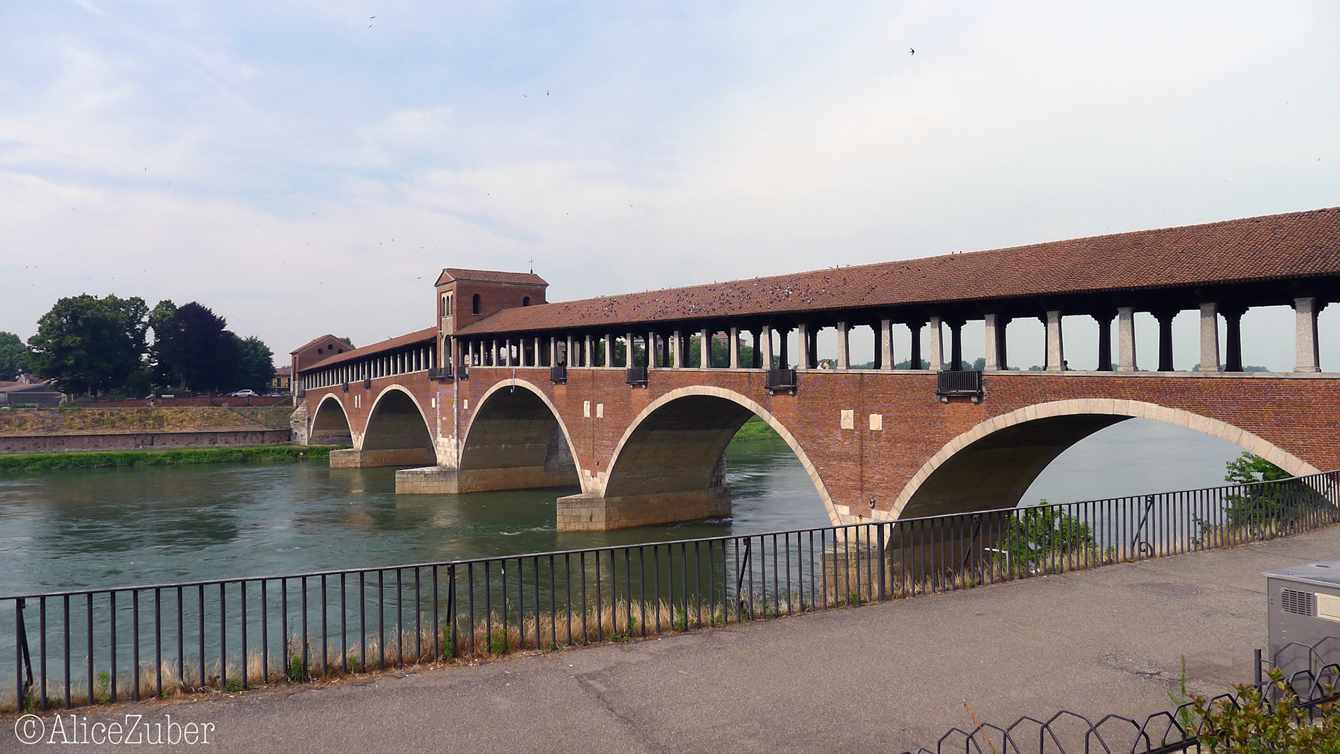 Pavie, pont sur le Ticino