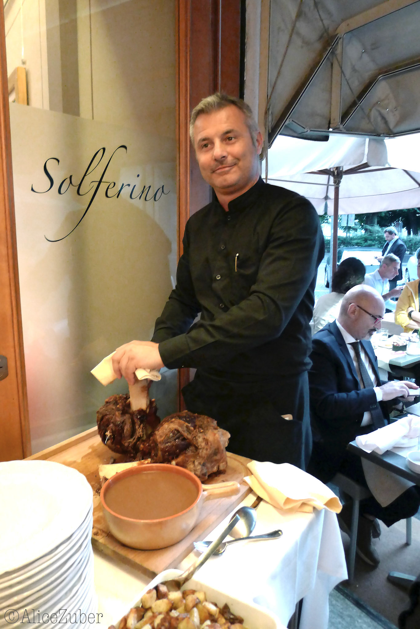 Turin, restaurant Solferino
