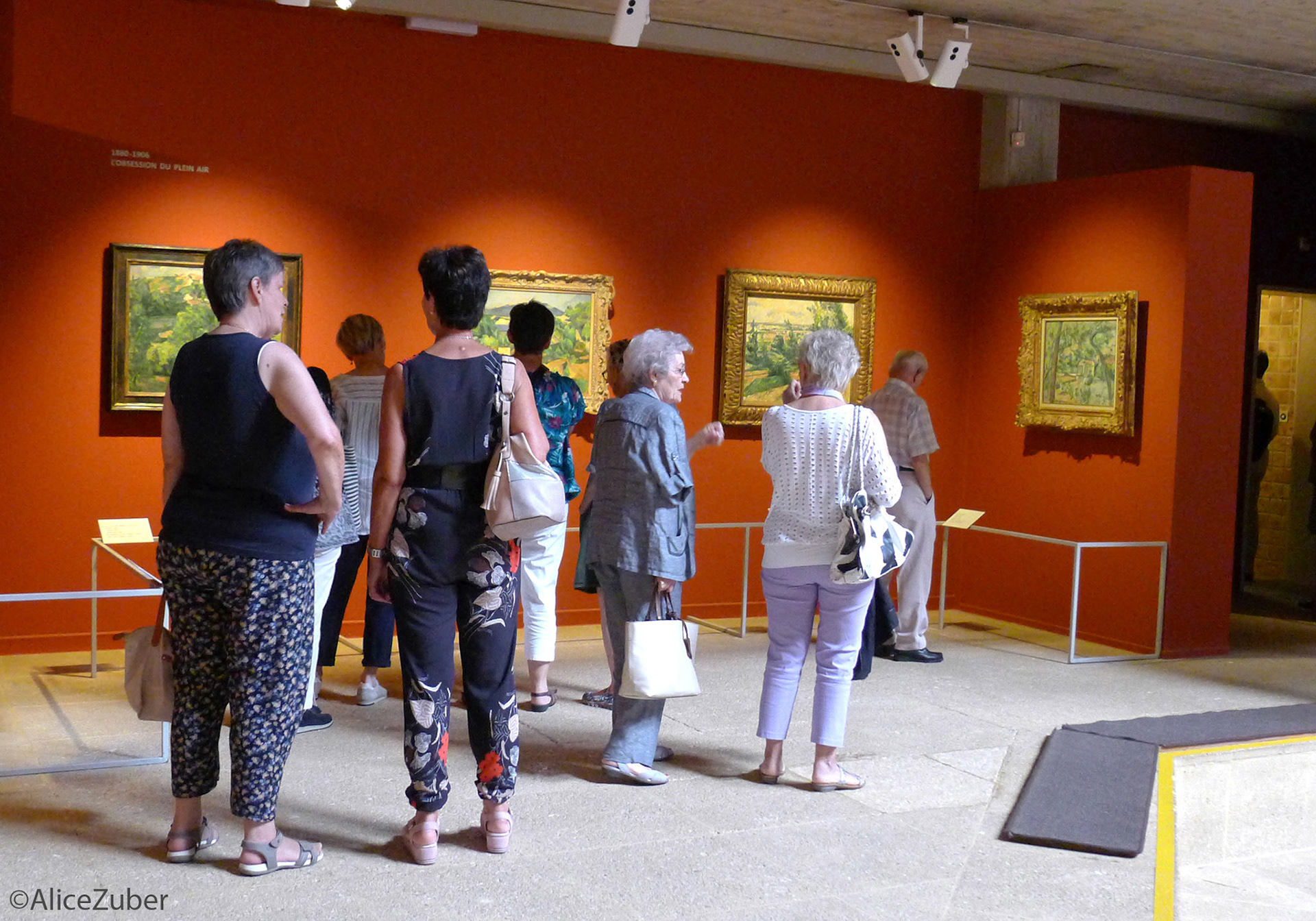 Visite expo Cézanne