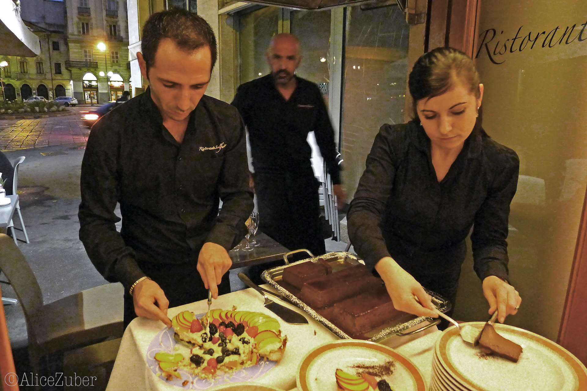 Turin, restaurant Solferino