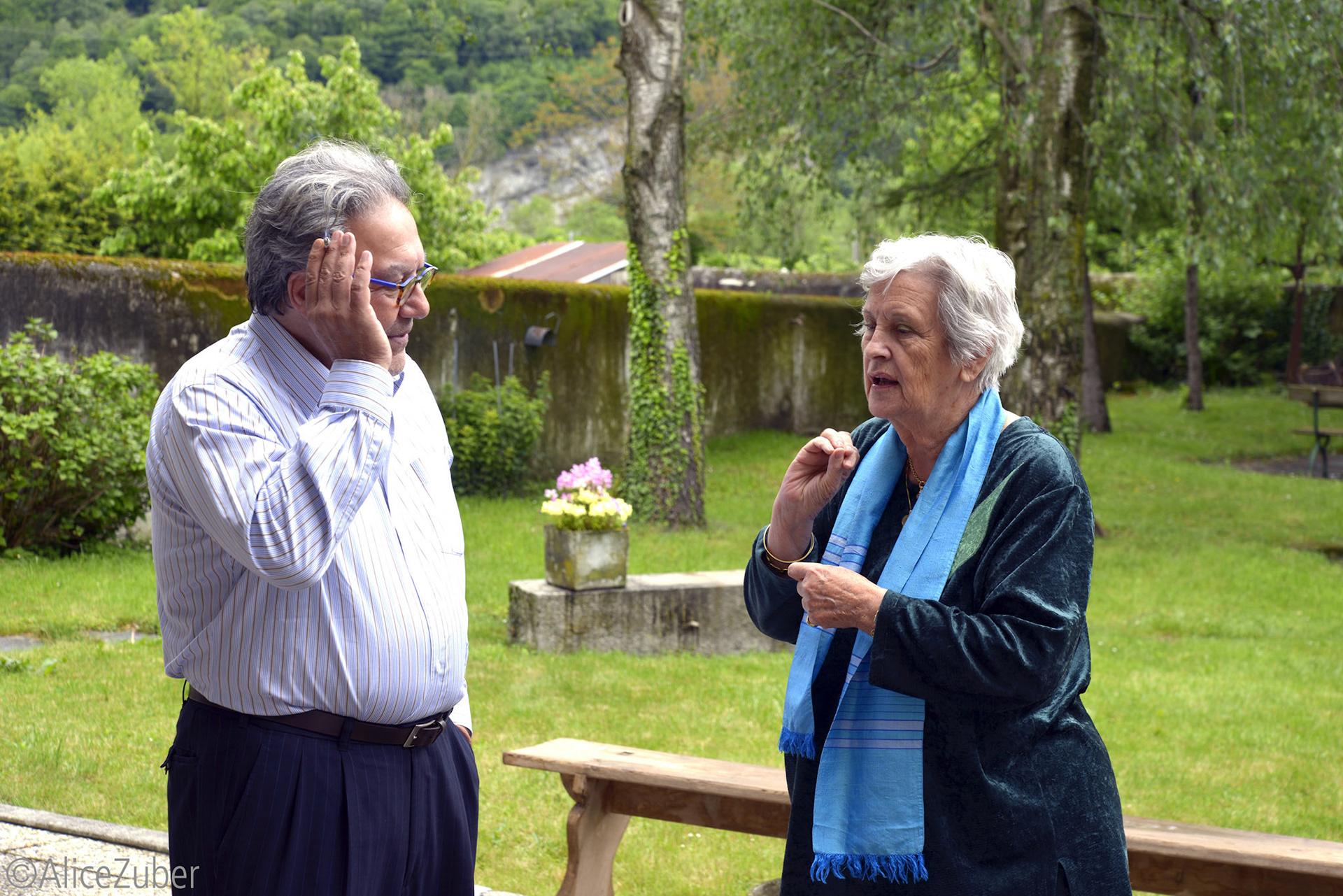 Prof. Gérard Salem et Betty Vergères