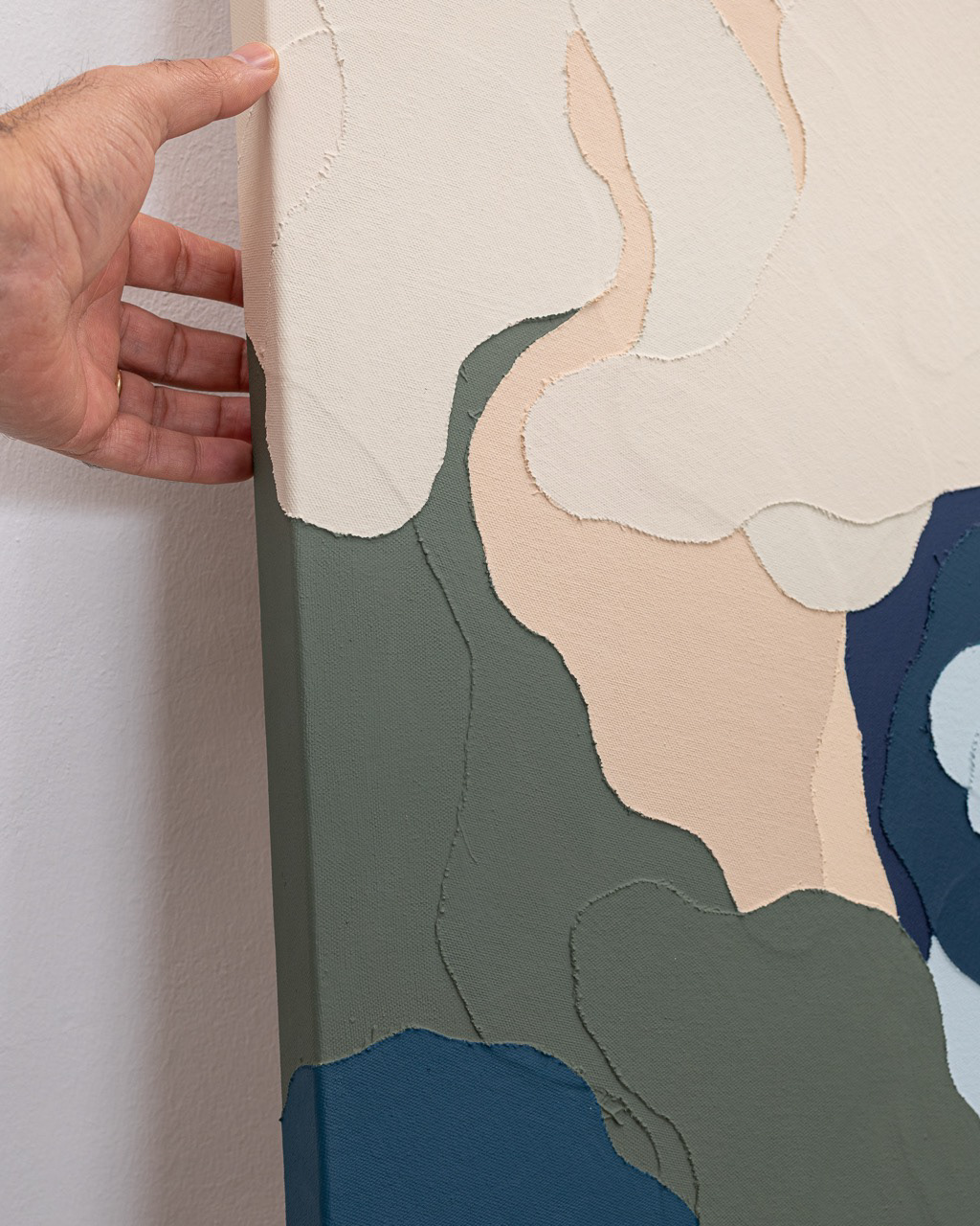 Botanica XVII farinha rosa detalhe colagem