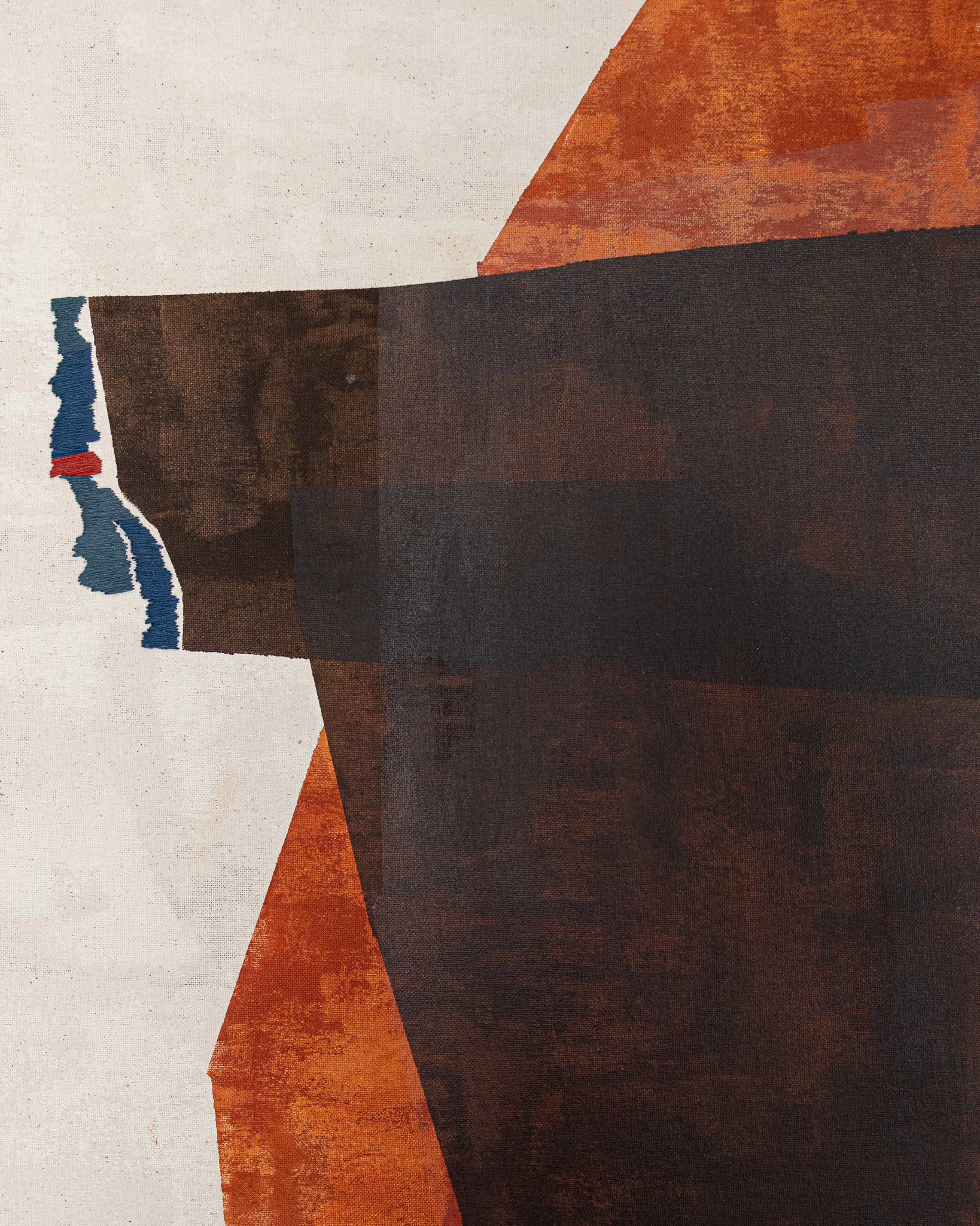 Repara XIX farinha rosa detalhe bordado