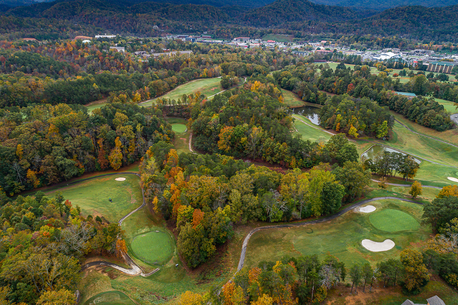 Golf Course in Fall