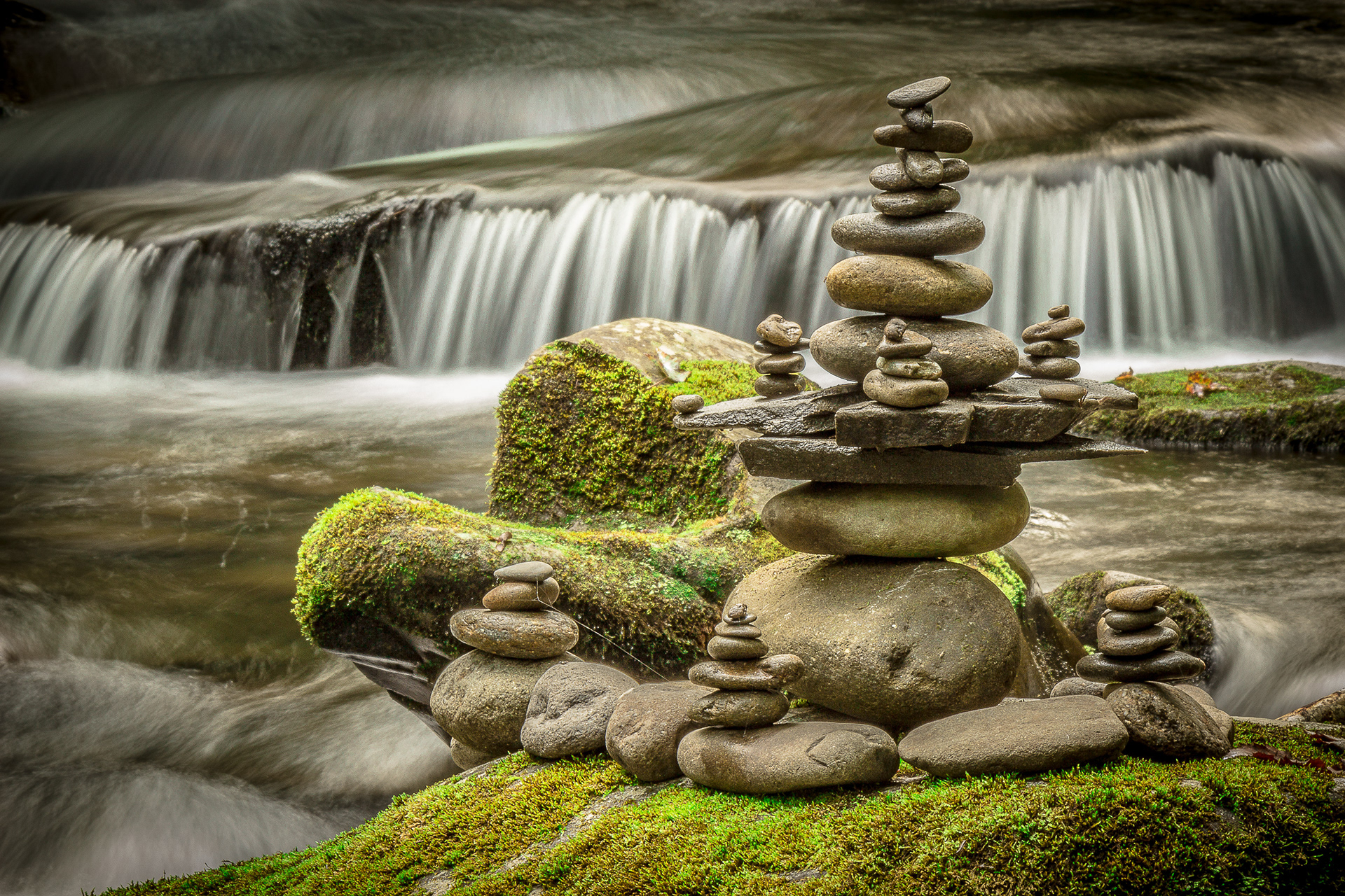 Rock Cairn in Elkmont