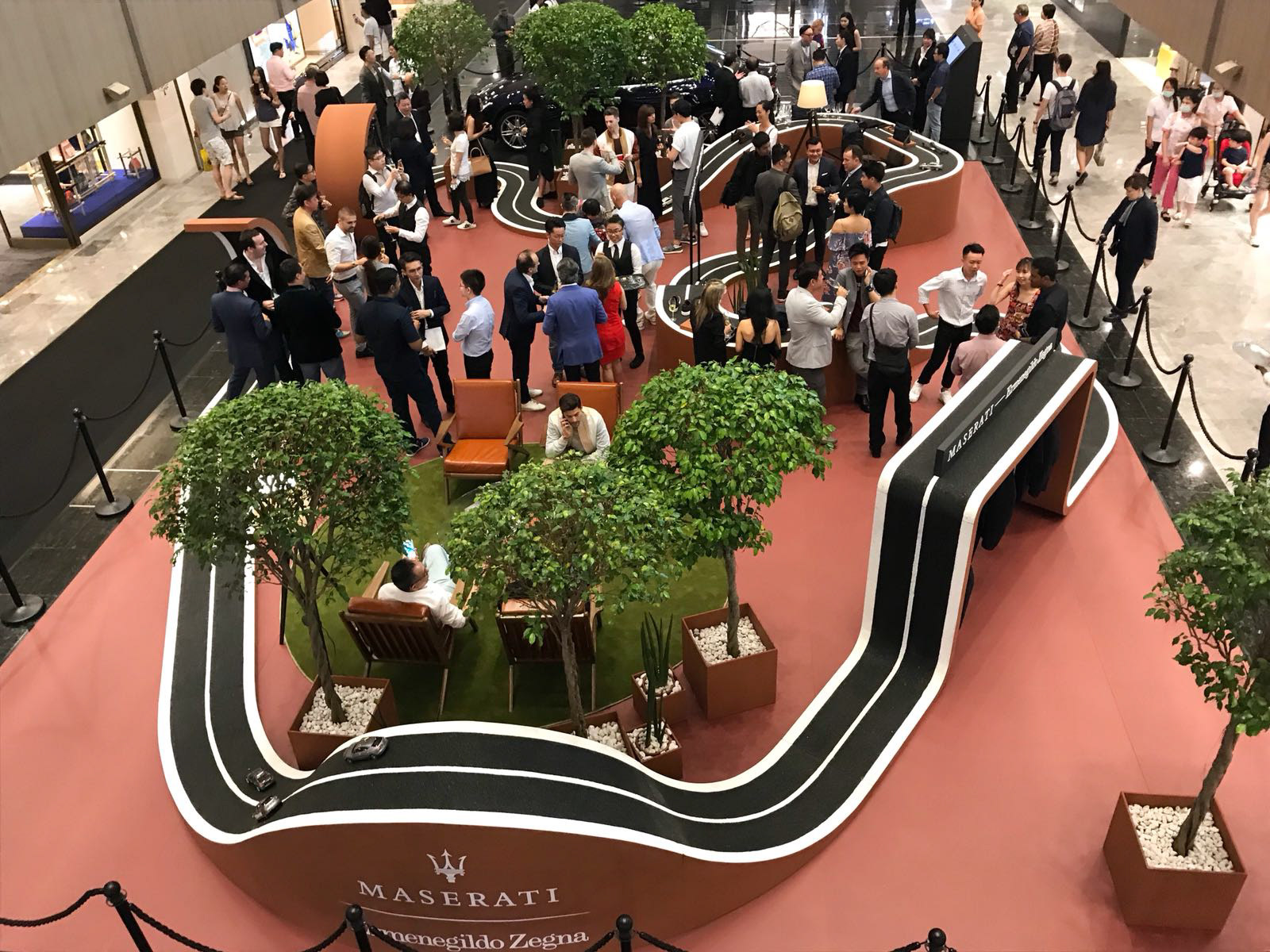Pop-up Maserati Zegna