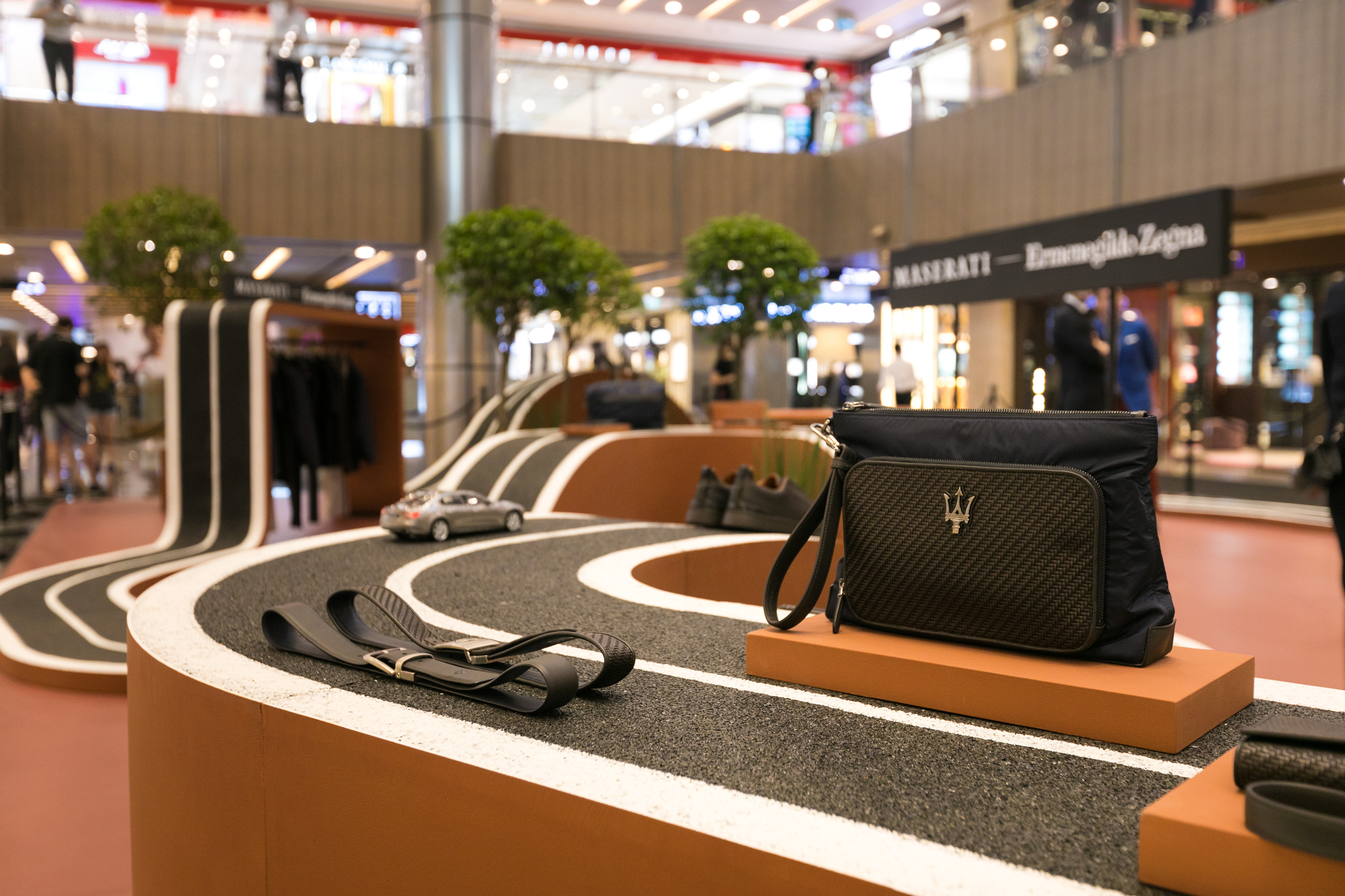 Pop-up Maserati Zegna