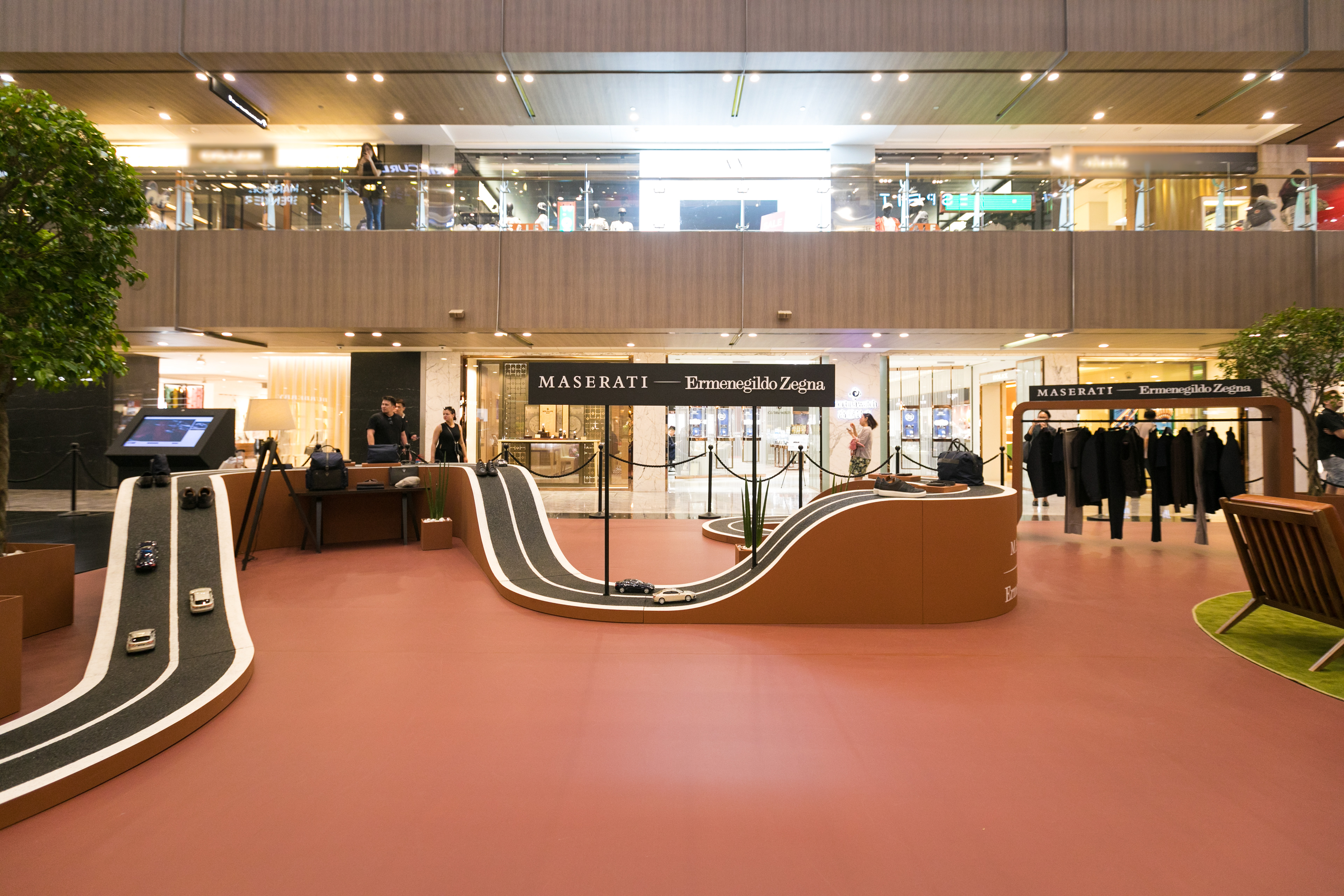 Pop-up Maserati Zegna