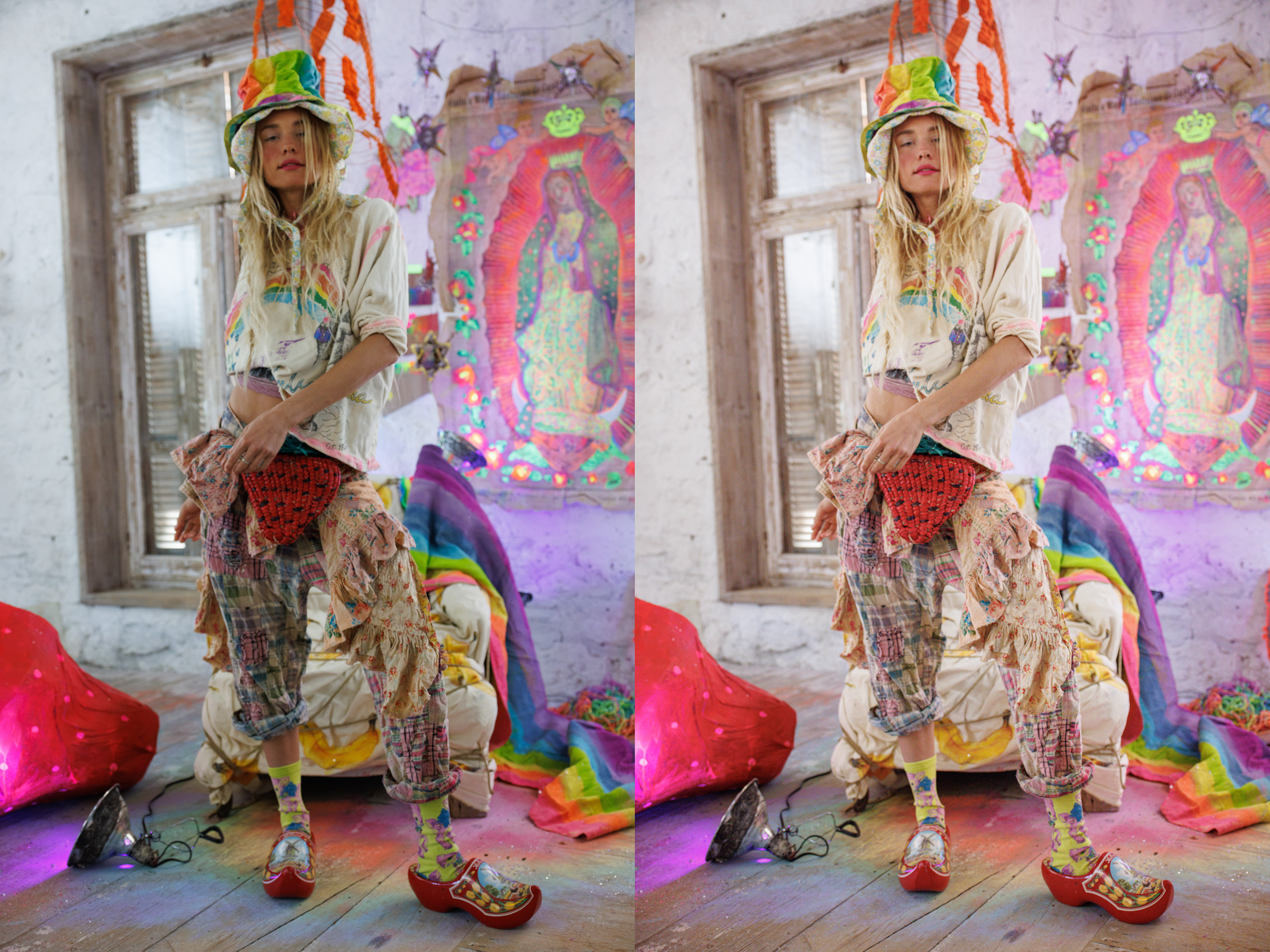 Color and lighting correction