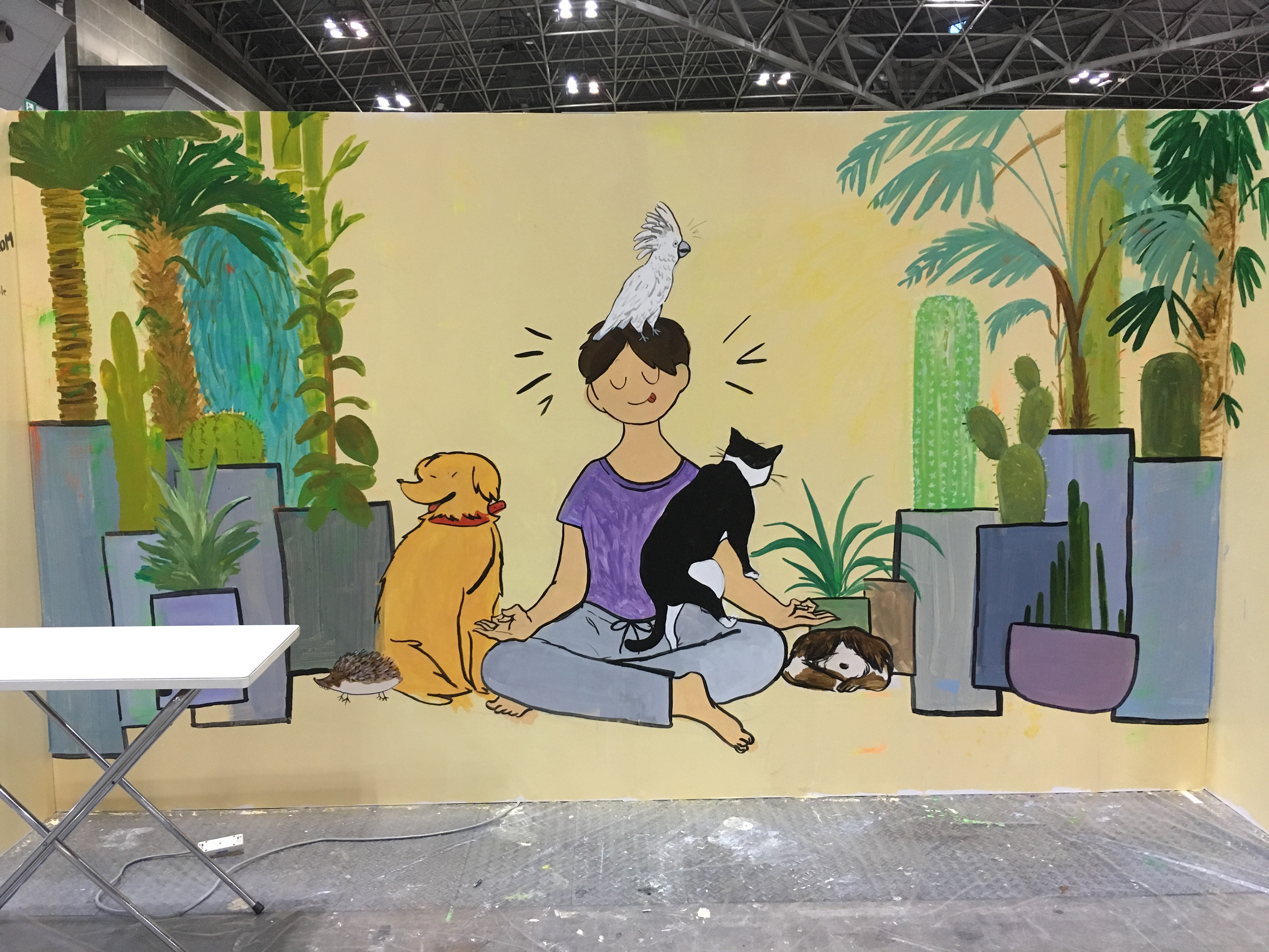 Tokyo Design Festa: Live Painting