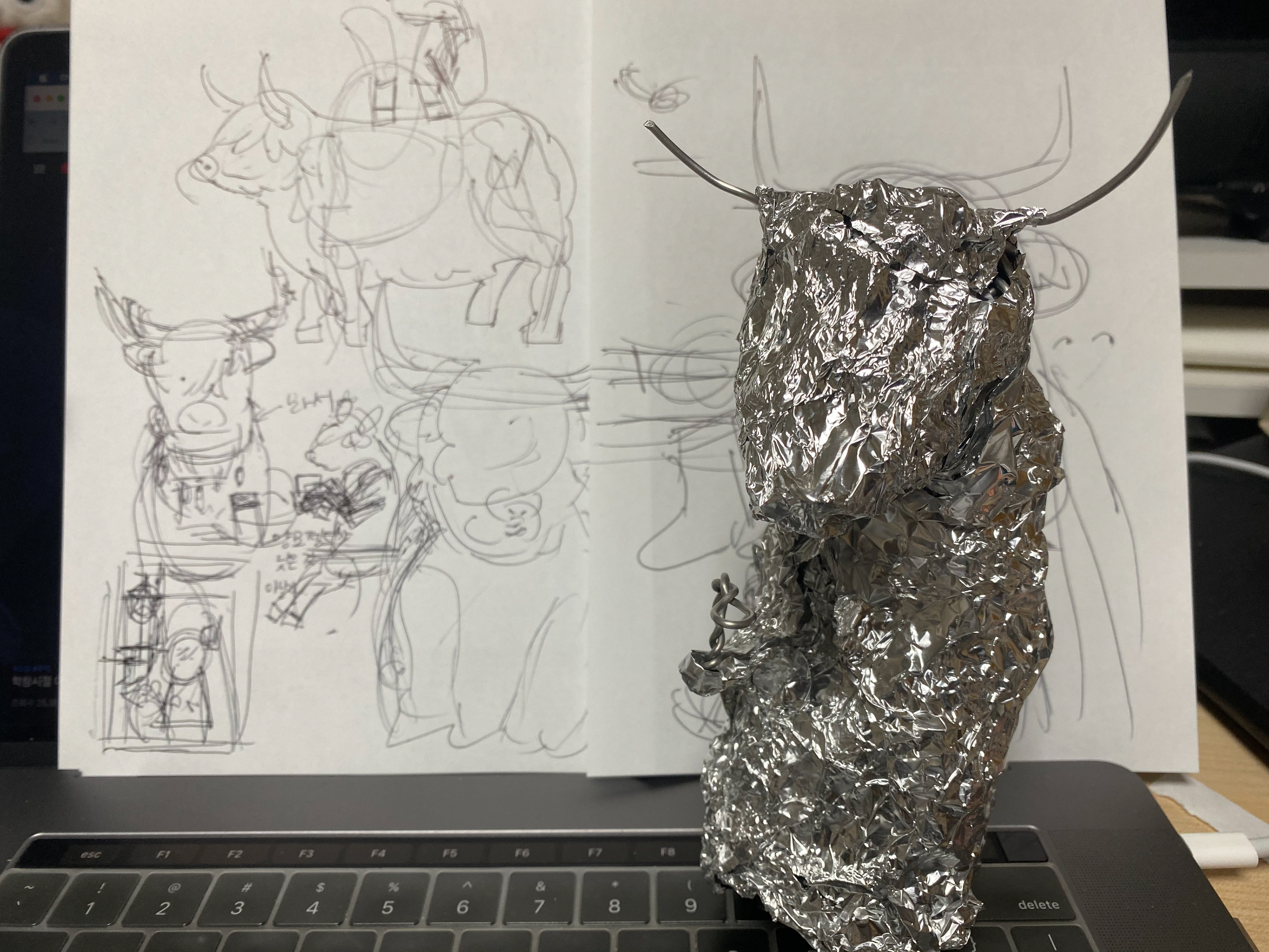 Character Study and Sketch & Bones