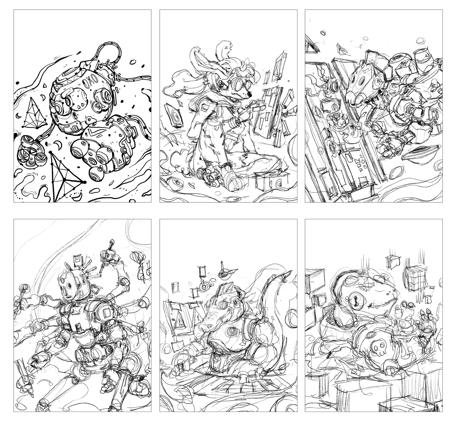 Hacker Sketches