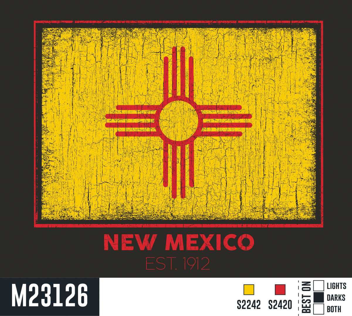 M23126 Distressed Flag