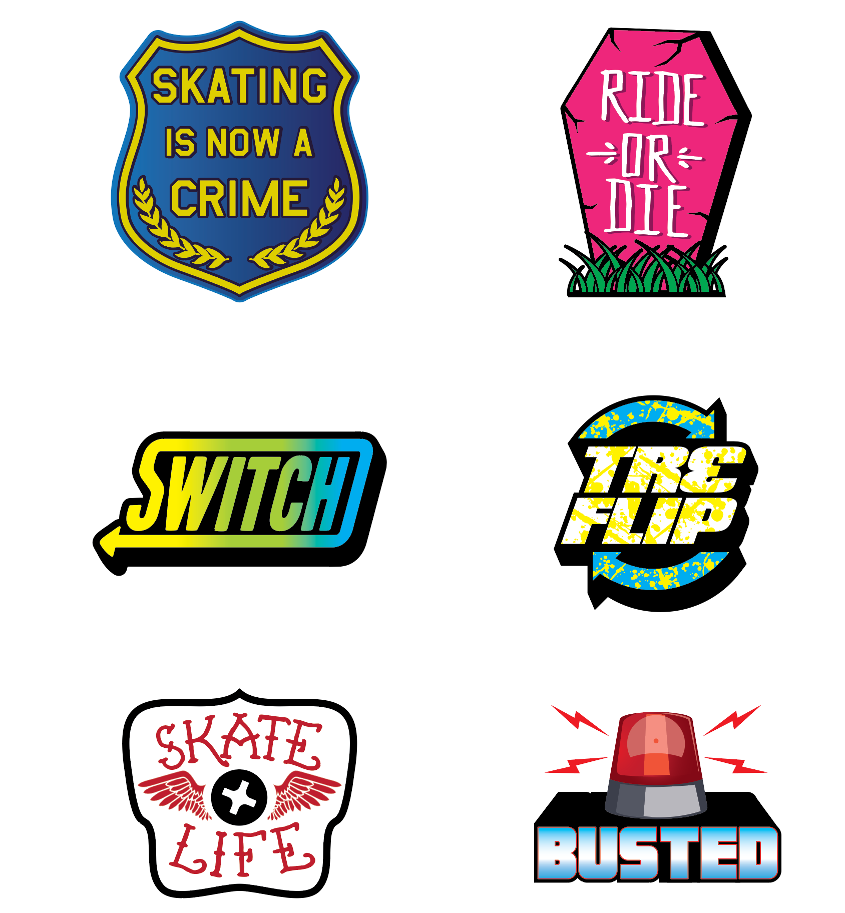 SMS TEXT MESSAGE STICKER'S