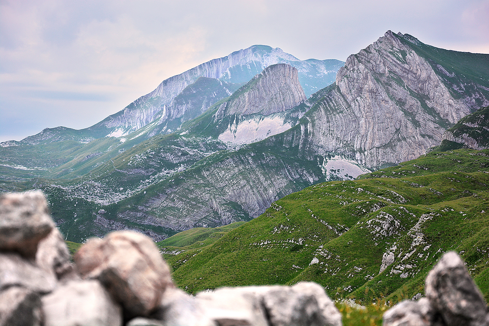 Panorama über das Durmitor-Massiv