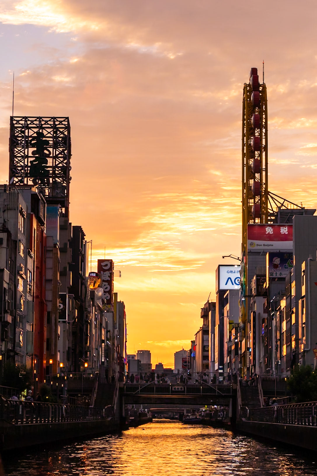 Osaka in Orange | (Dotonbori River)