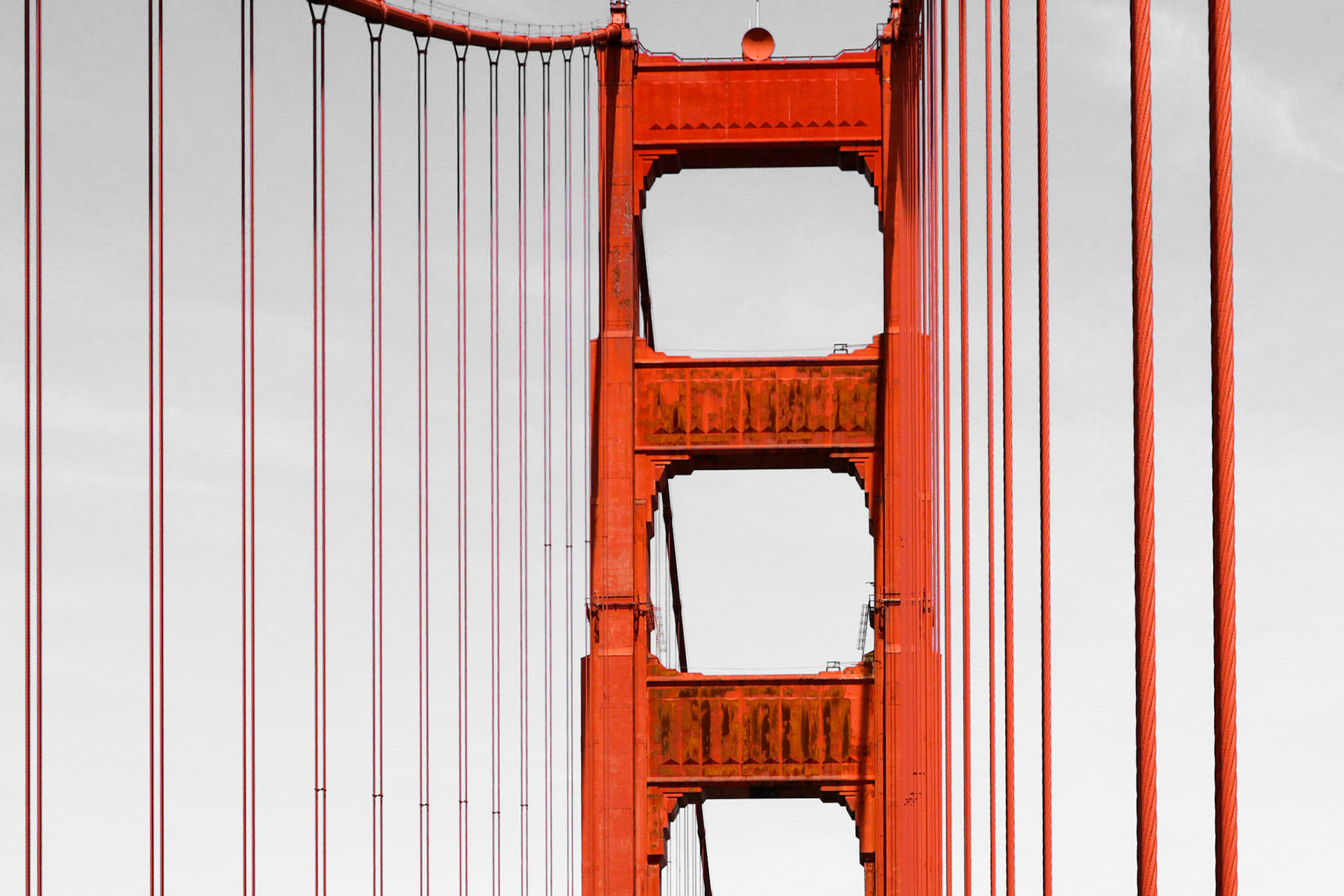 Suspension | (Golden Gate Bridge)