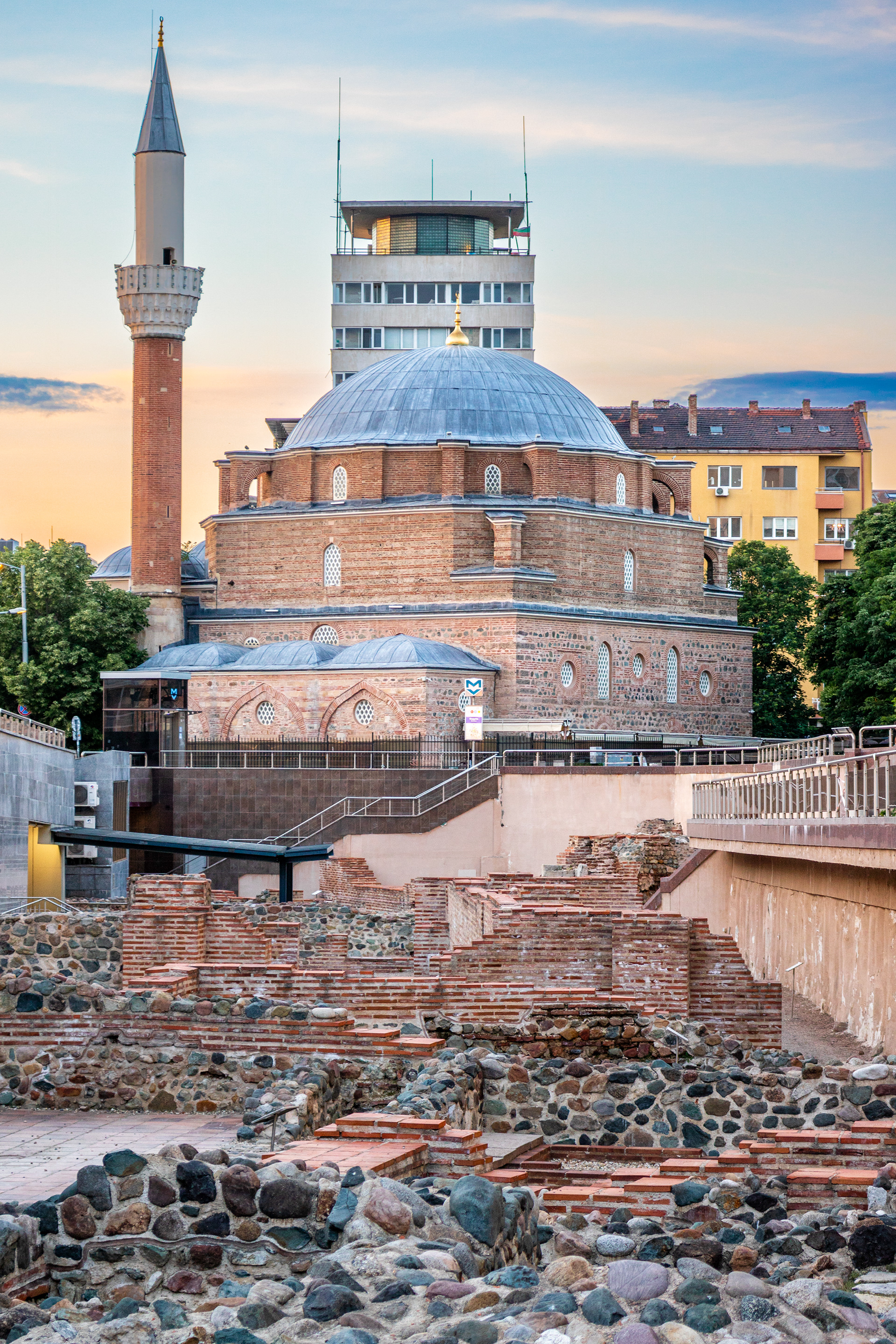Sunset in Sofia | (Banya Bashi Mosque)