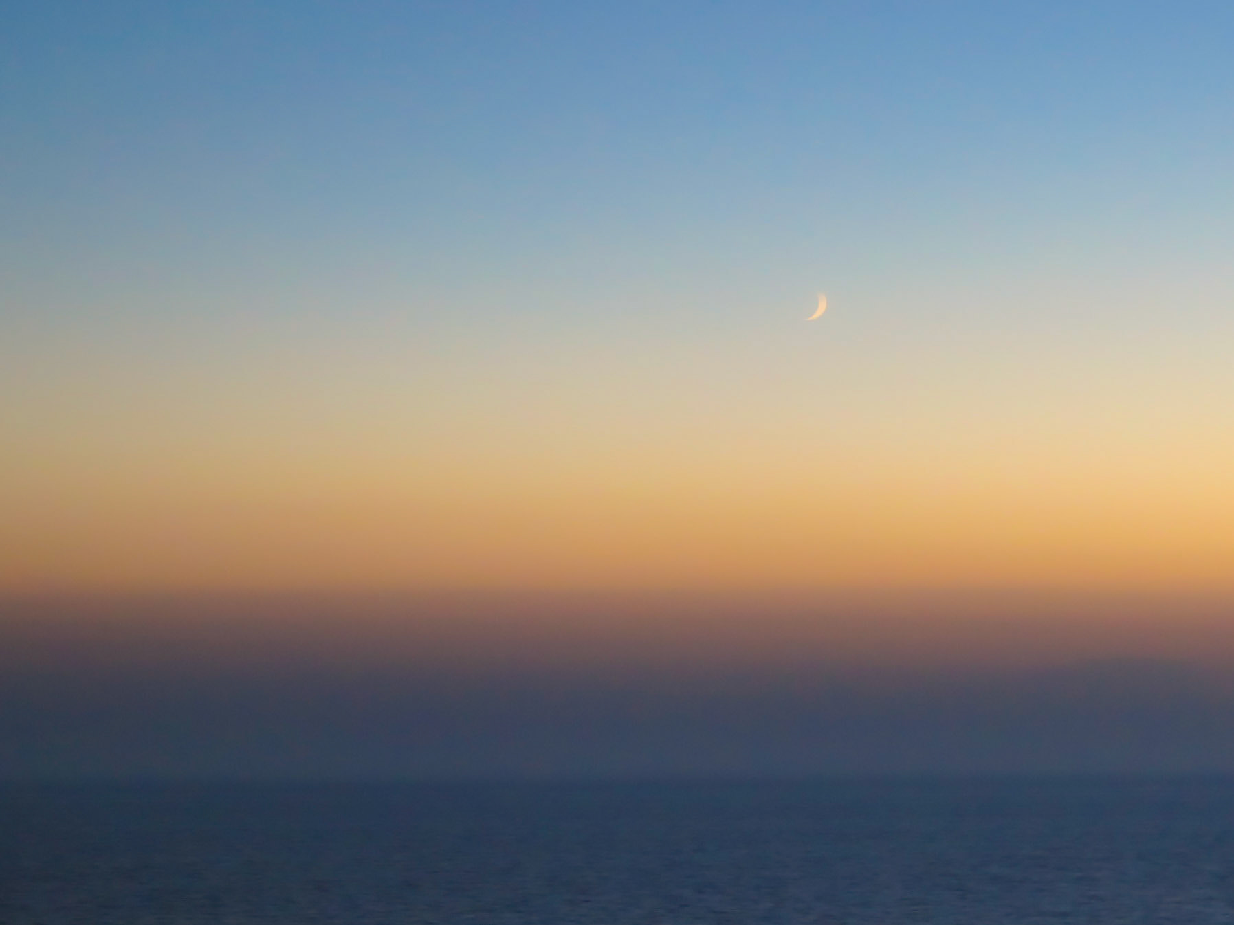 Sunset on the Sea