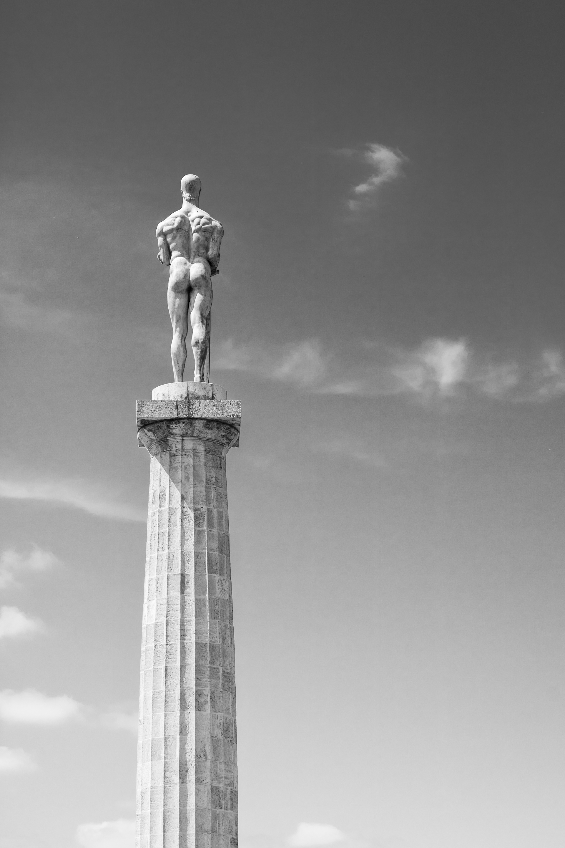 Behind | (Victor Monument)