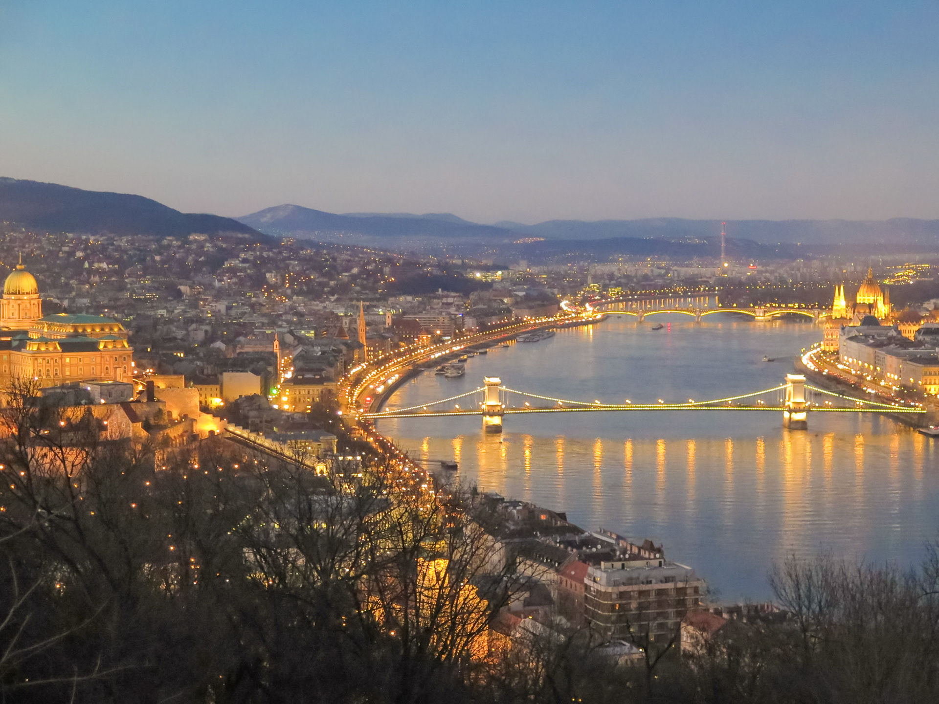Blue Danube | (Gellért Hill)