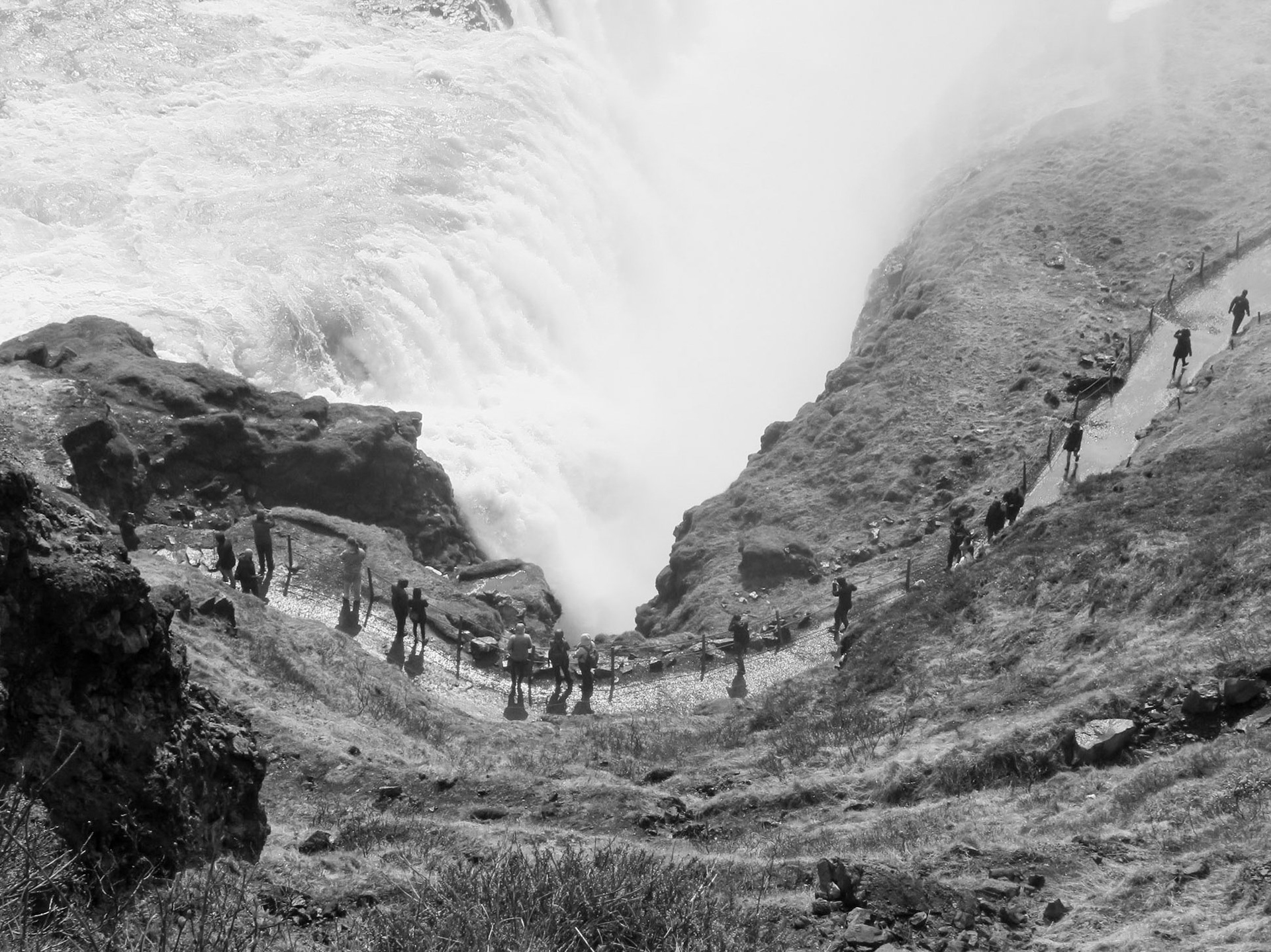 Misty | (Gullfoss)