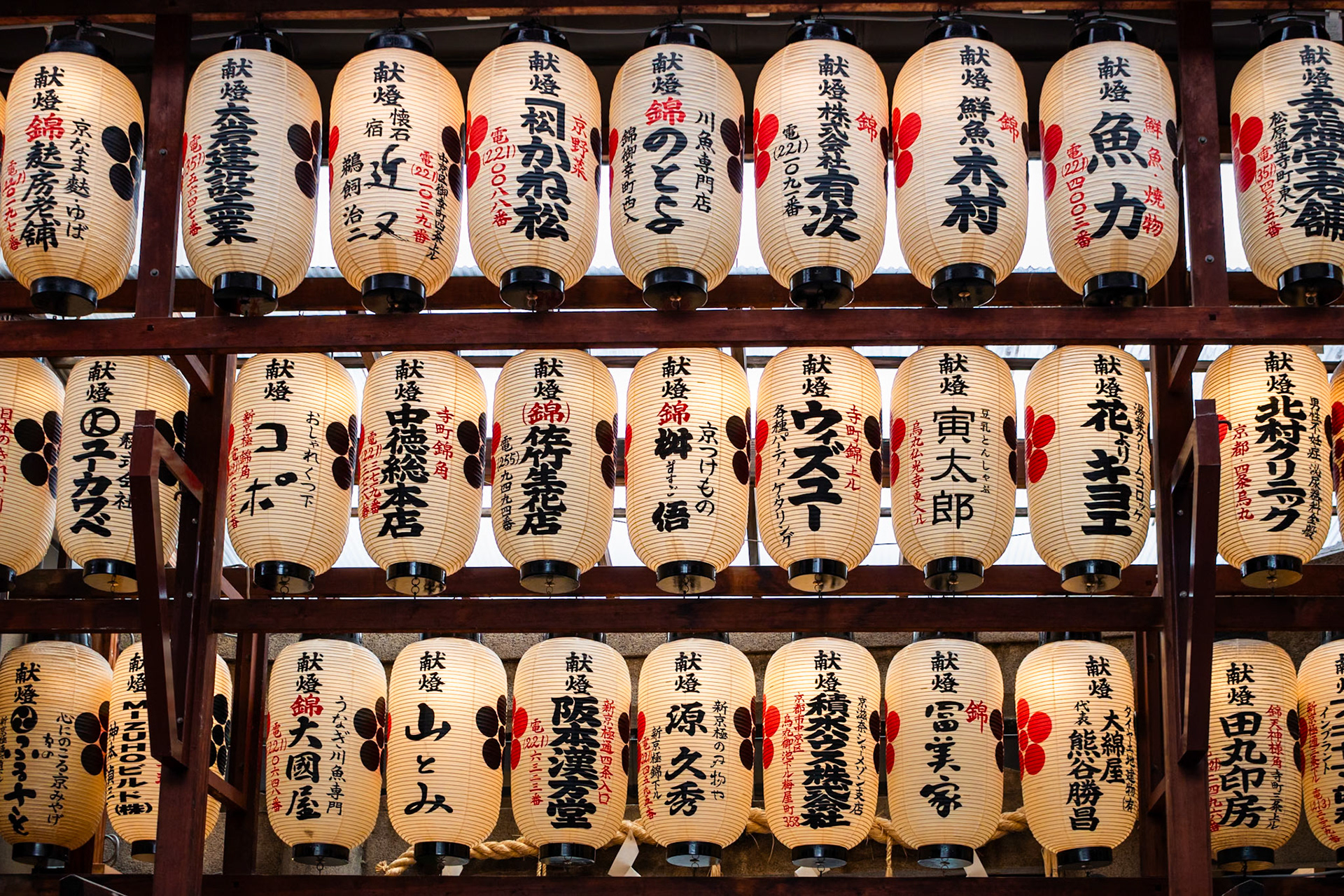 The Lanterns | (Nishiki Market)