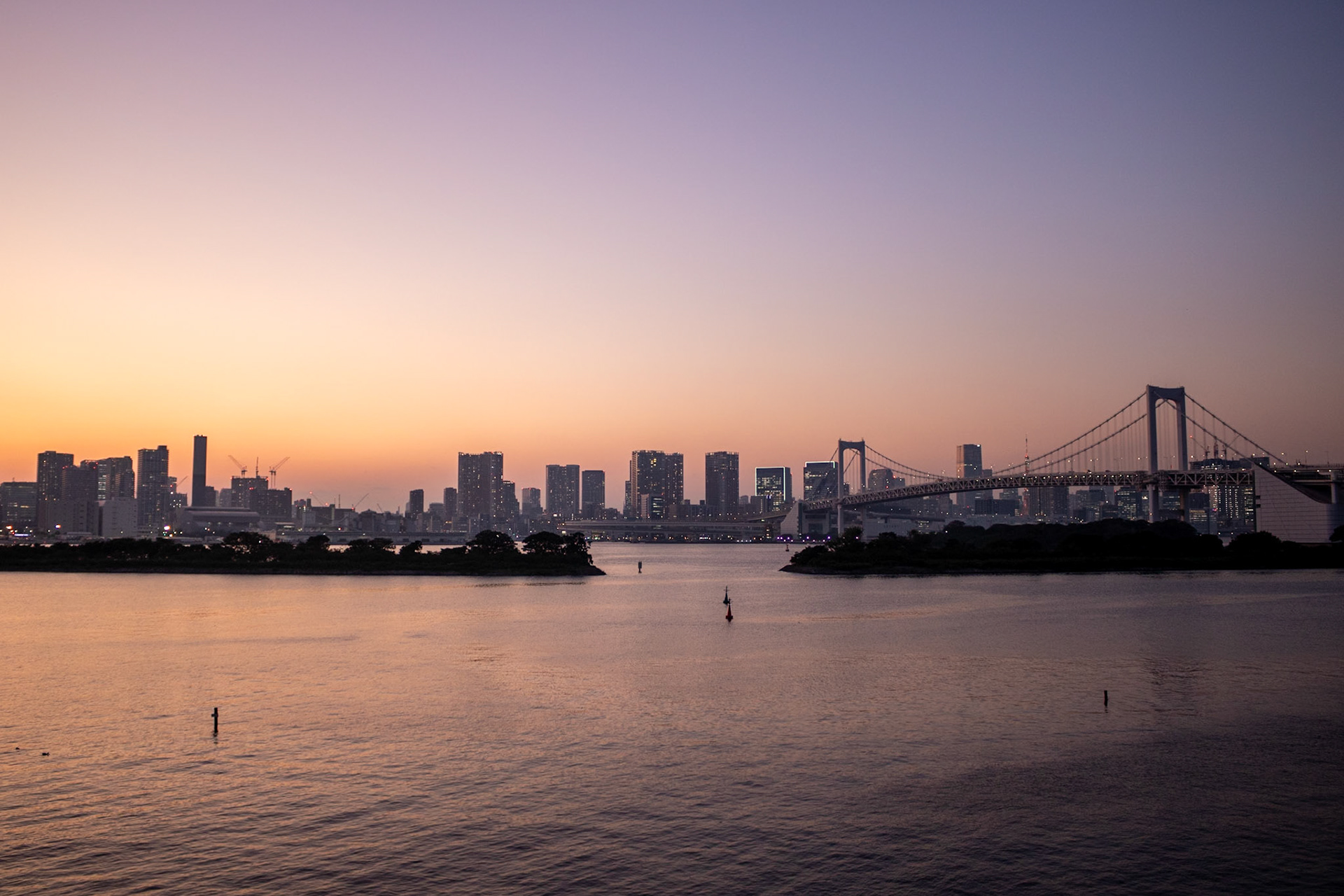 Dusk on the Bay | (Odaiba Waterfront)