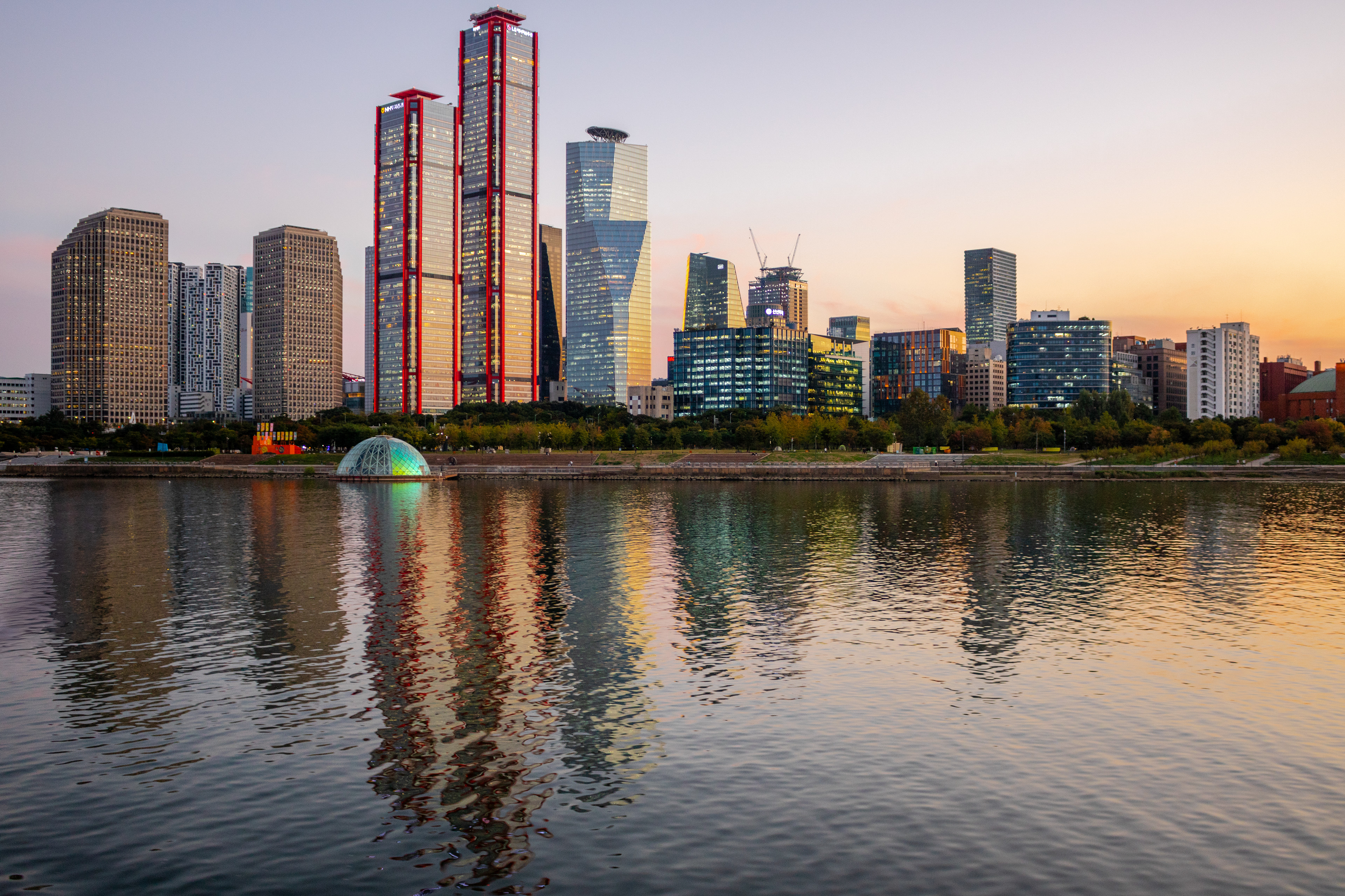 Evening Reflections | (Han River)