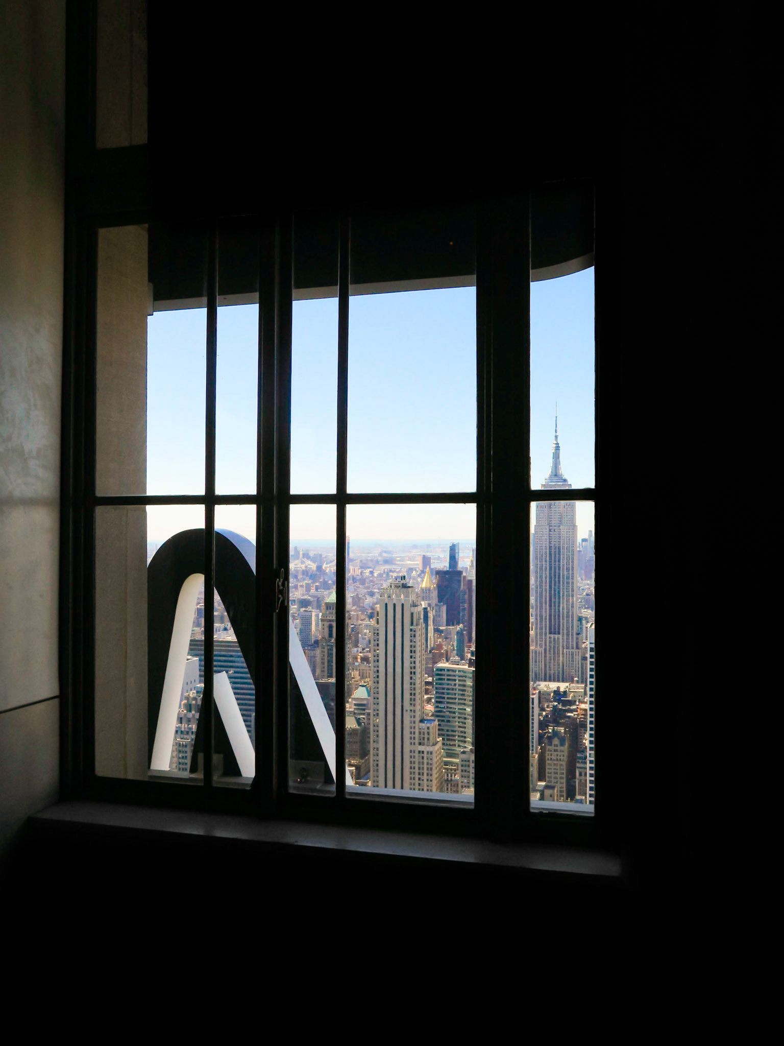 Window to NYC | (Top of the Rock)