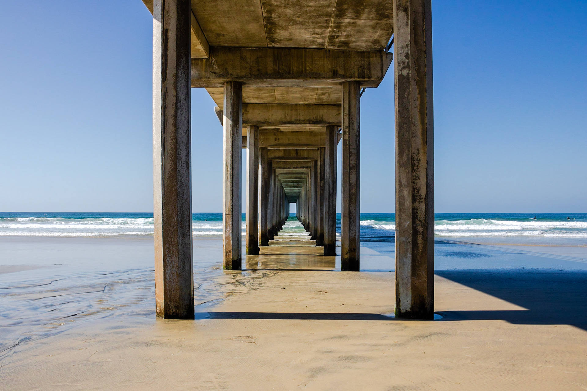 Perpetual Poles | (Ellen Browning Scripps Memorial Pier)