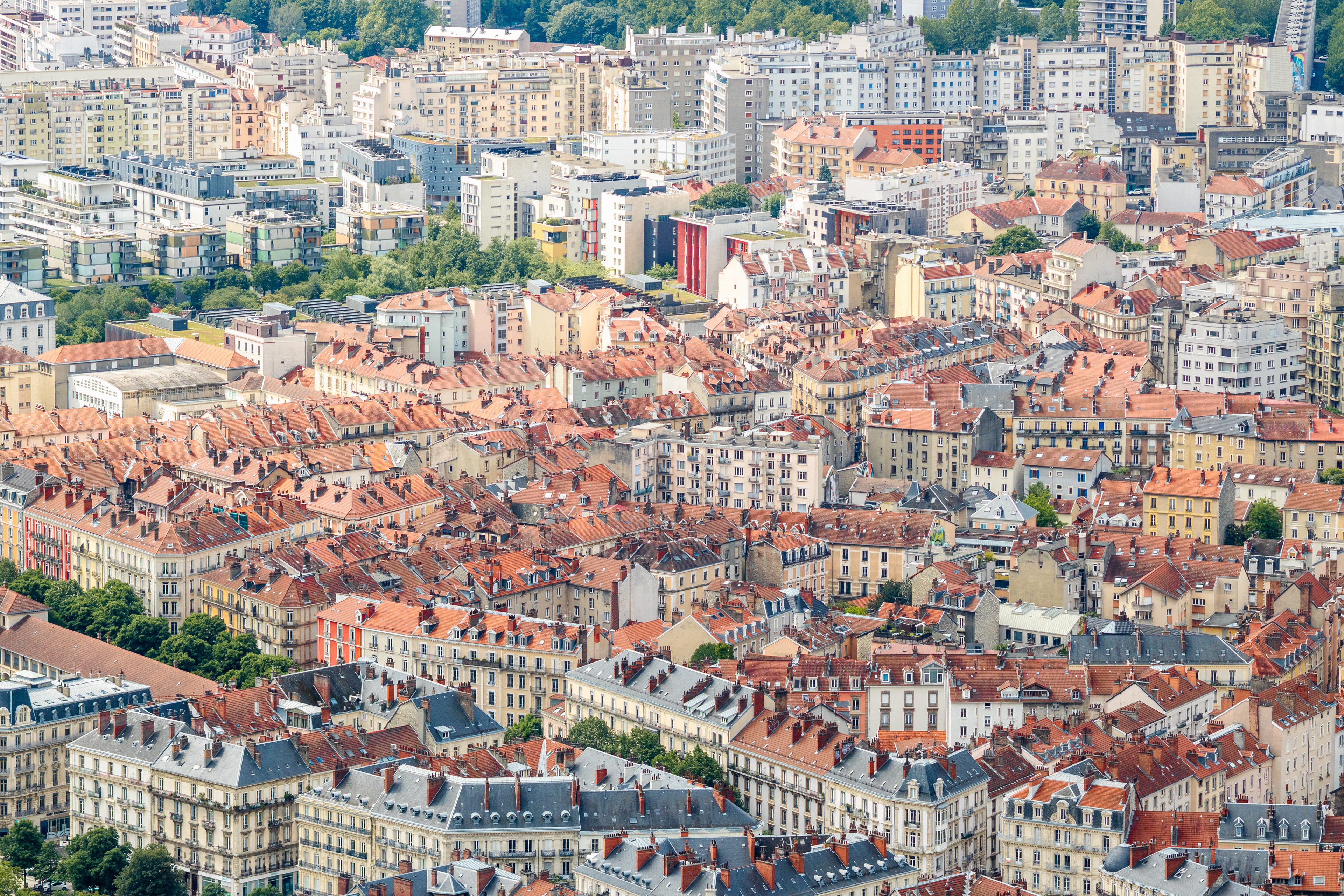 Grenoble From Above | (Fort de La Bastille)