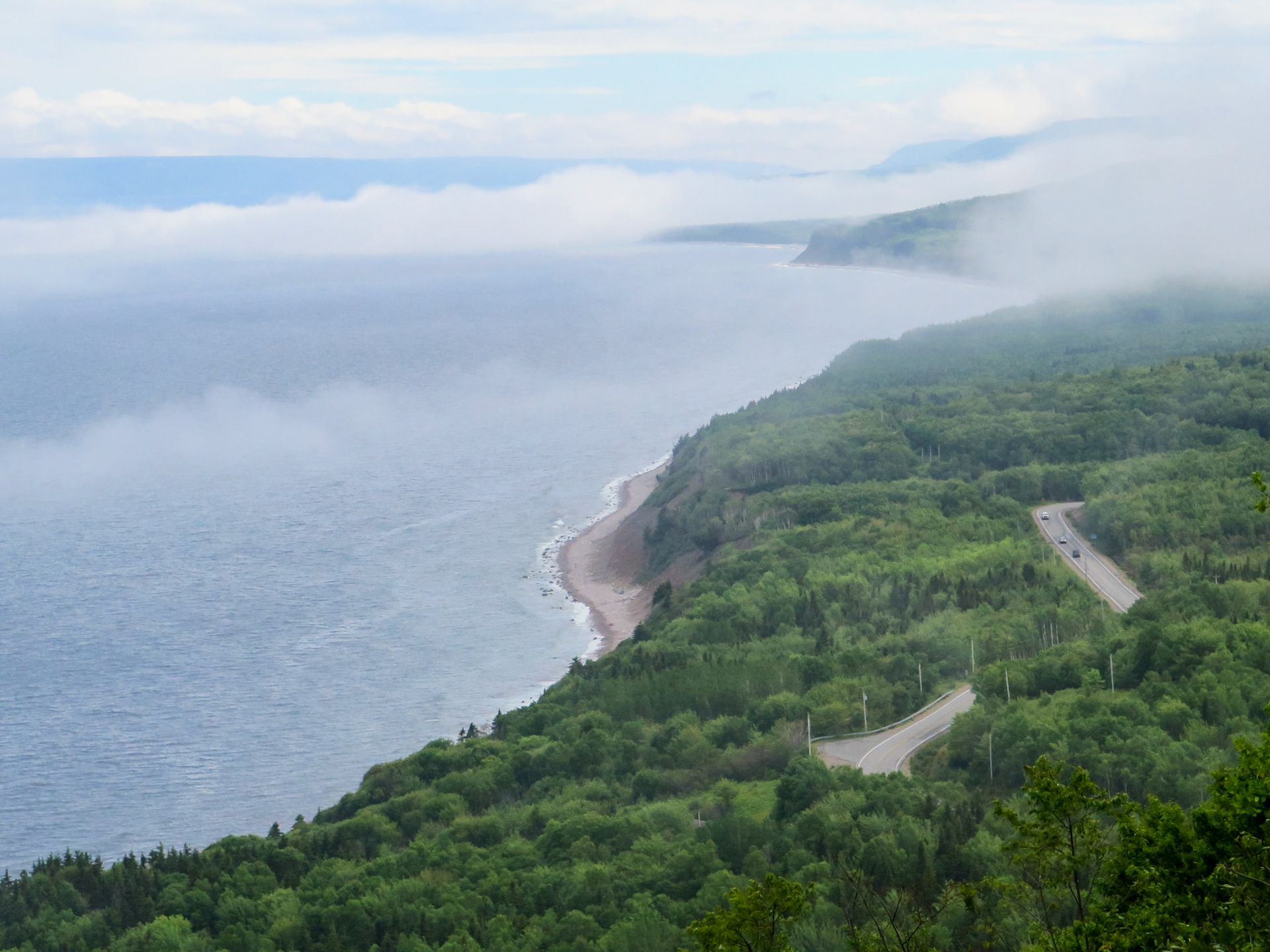 Cloudy Coast | (Cape Breton)