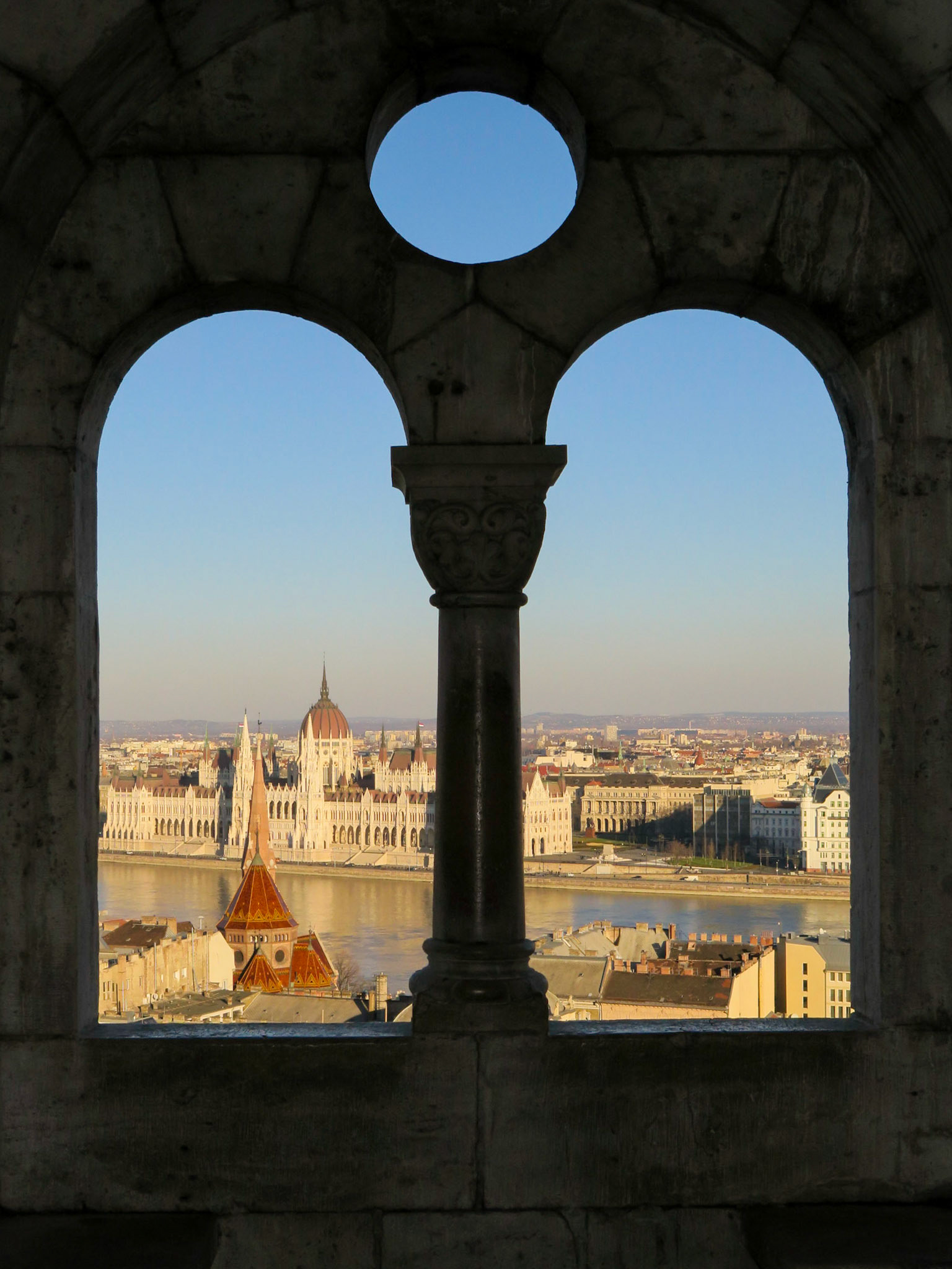 Window to Parliament | (Fisherman's Bastion)