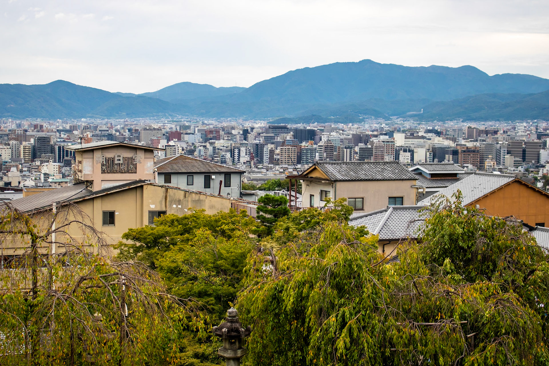 Kyoto From Above | (Kiyomizu-dera)