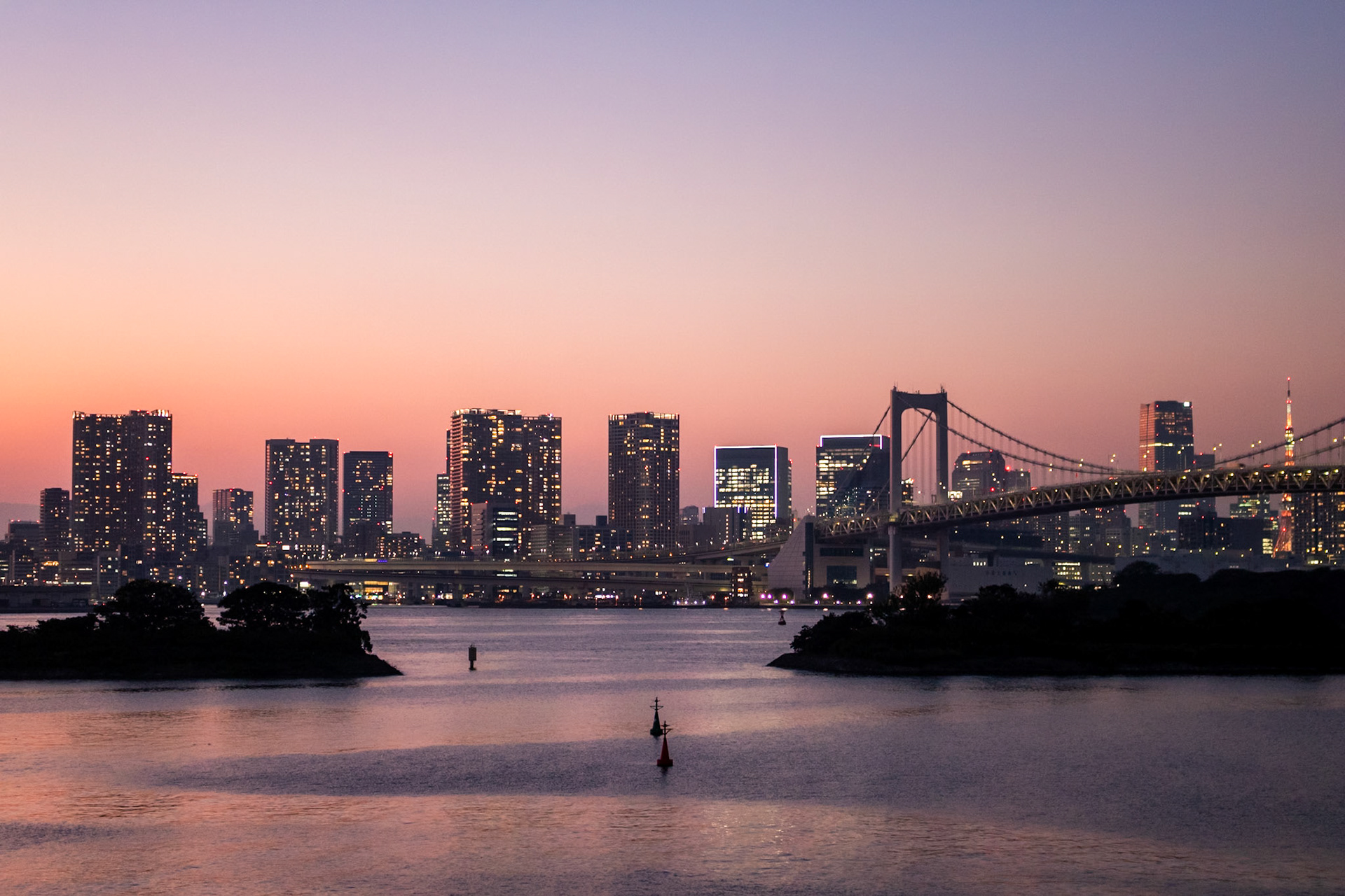 Tokyo Sunset | (Odaiba Waterfront)