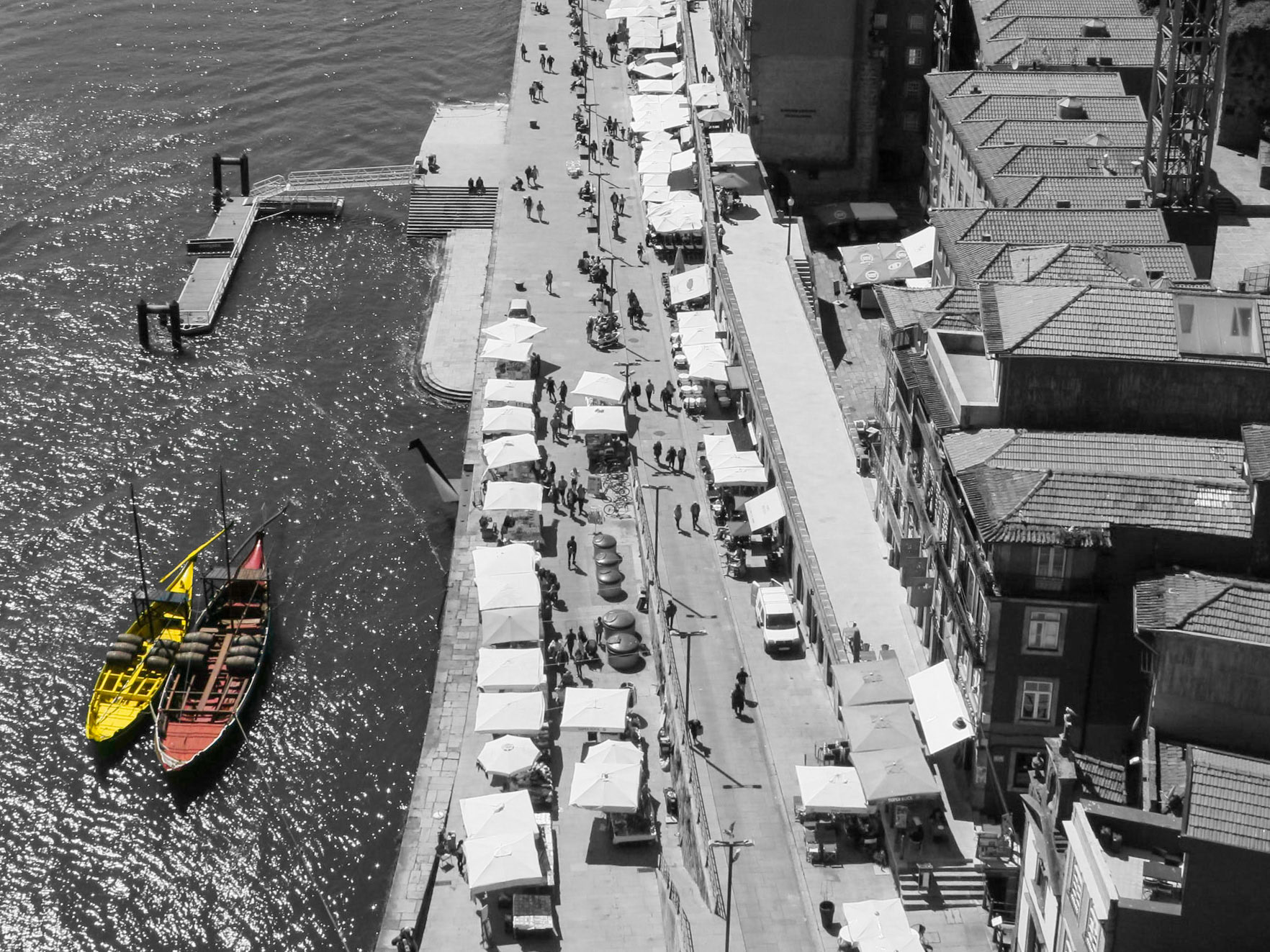 Red Boat, Yellow Boat | (Porto Waterfront)