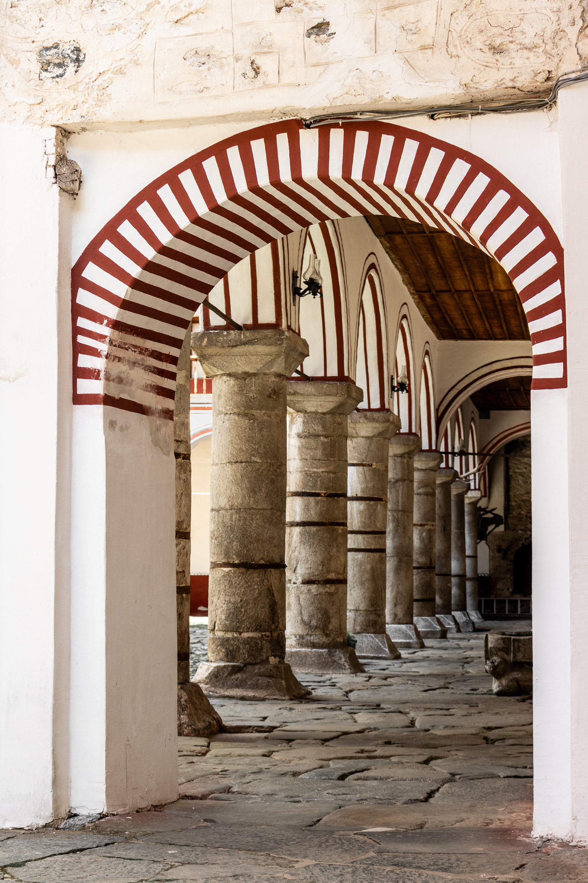 Pillar Path | (Rila Monastery)