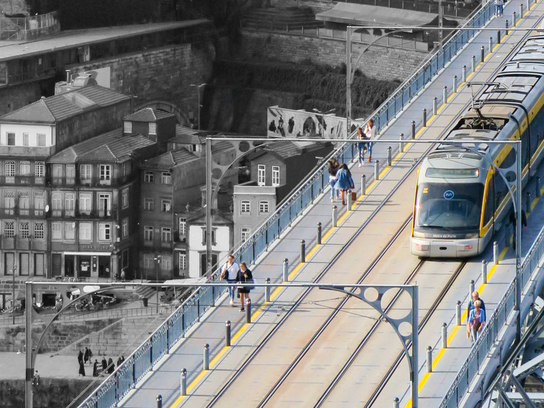 Metro do Porto | (Dom Luis I Bridge)