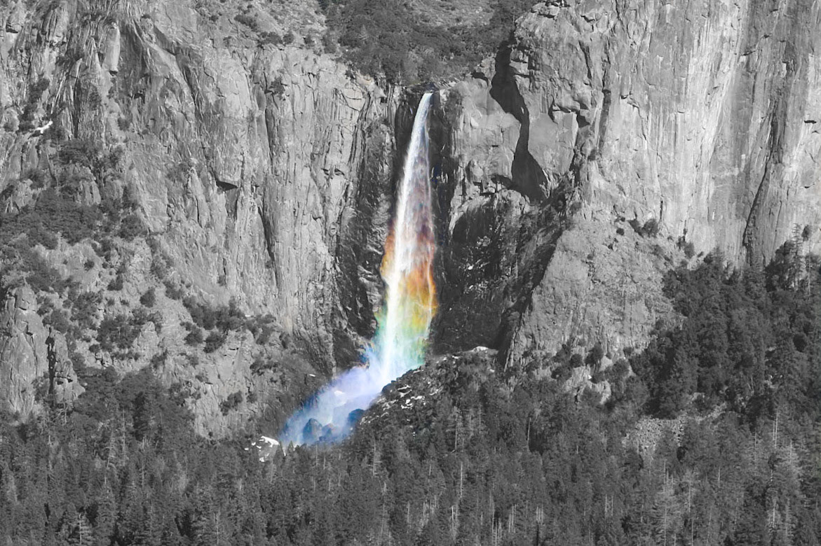 Rainbow Falls | (Bridalveil Fall)