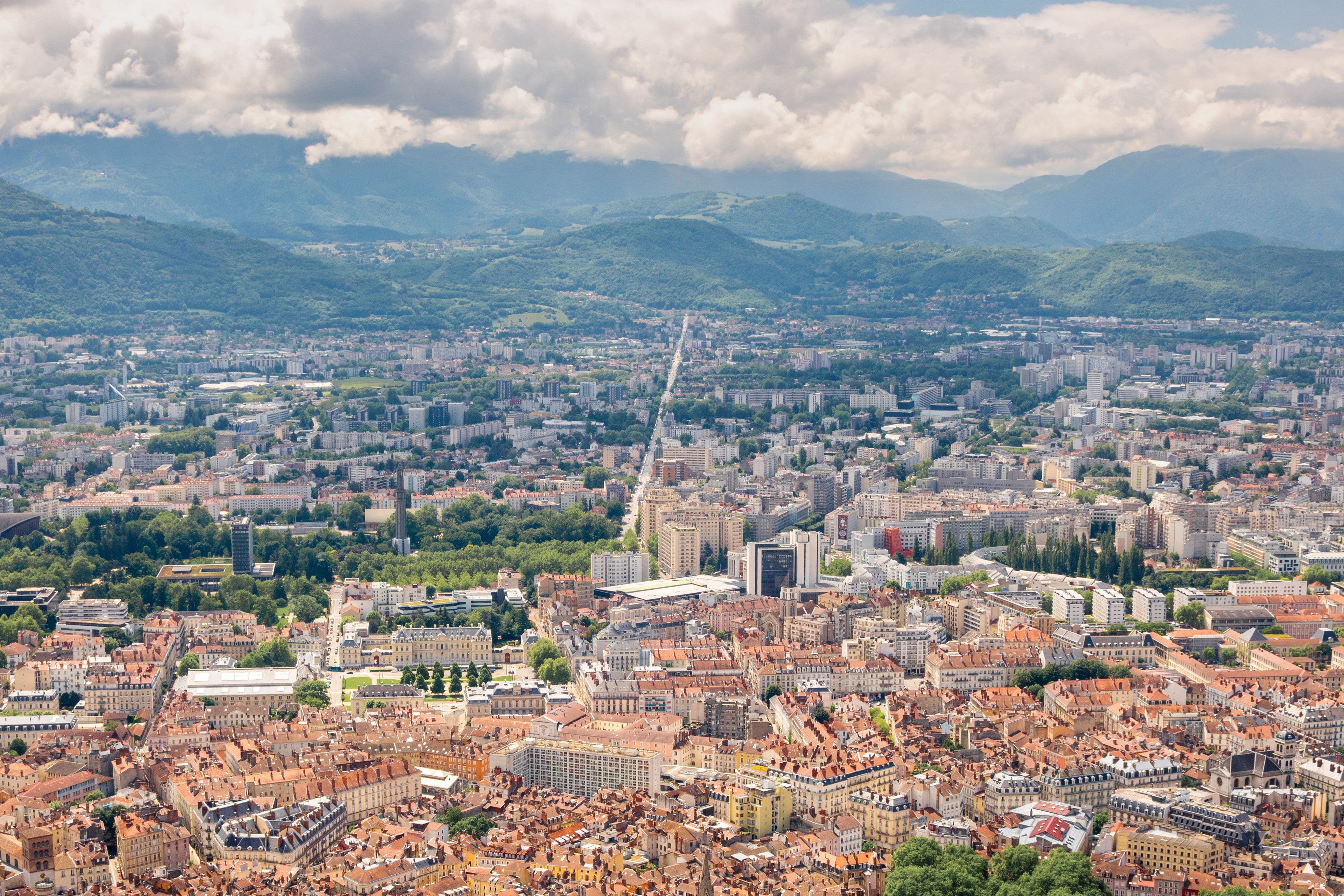 From City to Mountain | (Fort de La Bastille)
