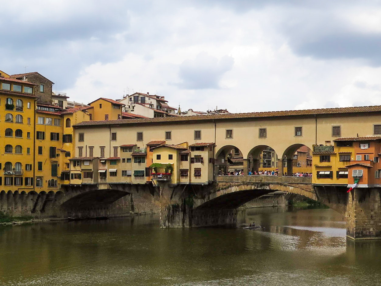 Over the Arno River | (Ponte Vecchio, Florence)