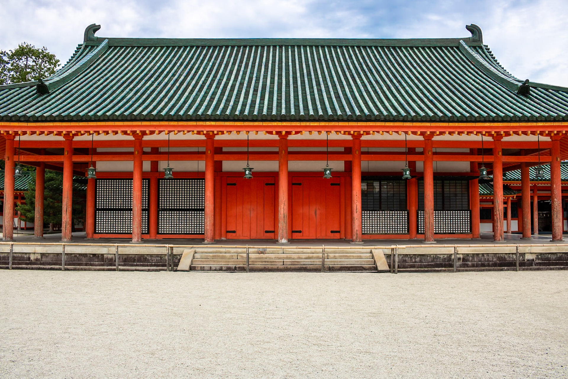 Orange Entrance | (Heian-jingū Shrine)