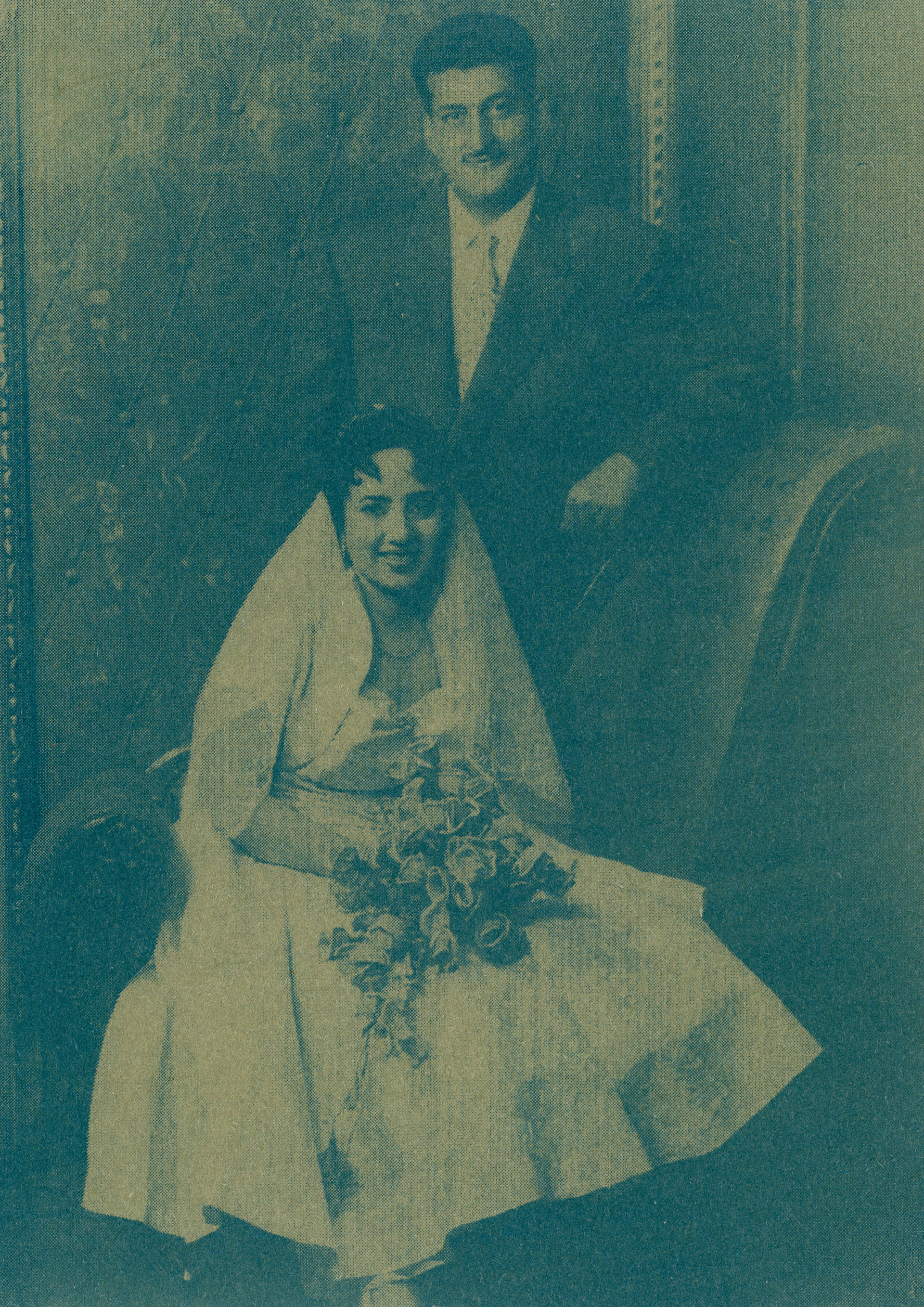 Cyanotype on Paper (Digital Negative)
