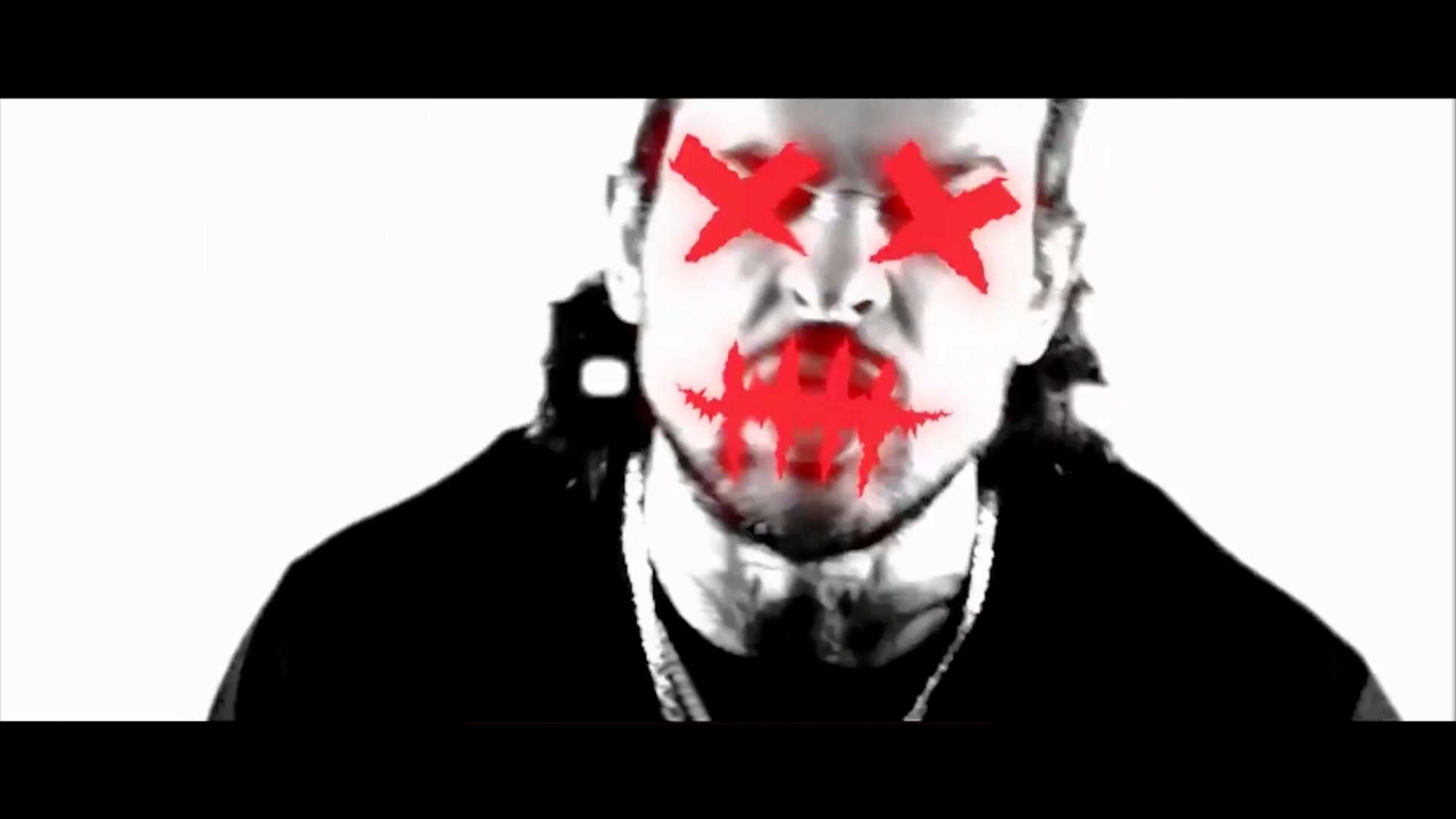 Frame from 'Bow Down' music video
