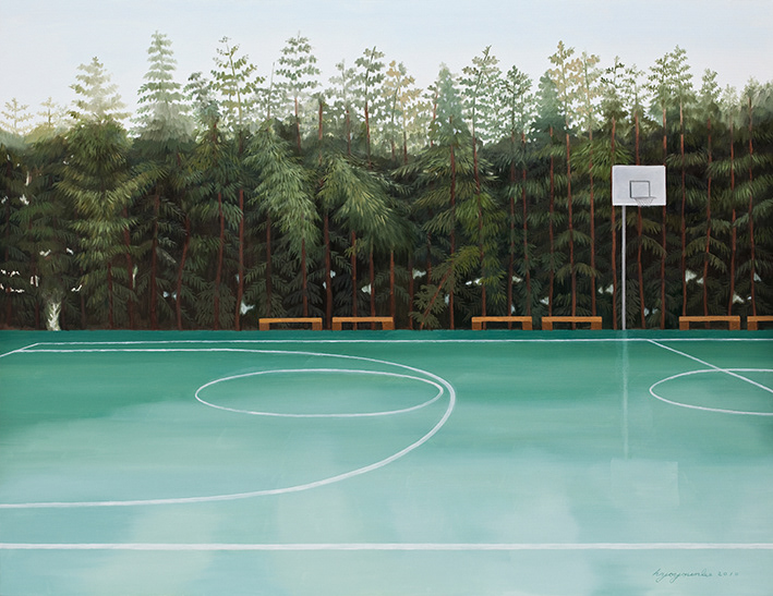 Empty, oil on canvas, 112x145.5cm, 2010