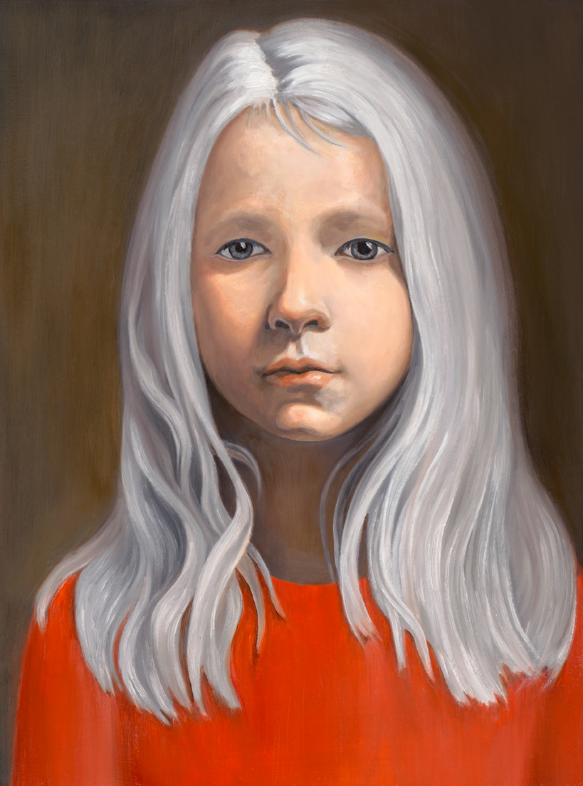Young and old, oil on paper, 56x42cm, 2016