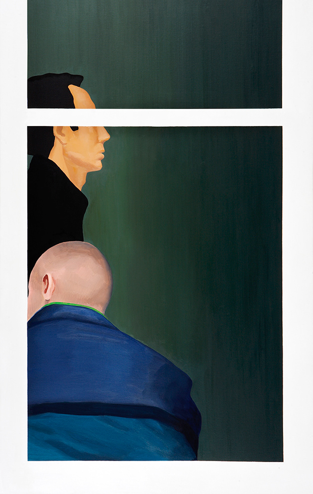 Window 2, oil on canvas, 125x80cm, 2007